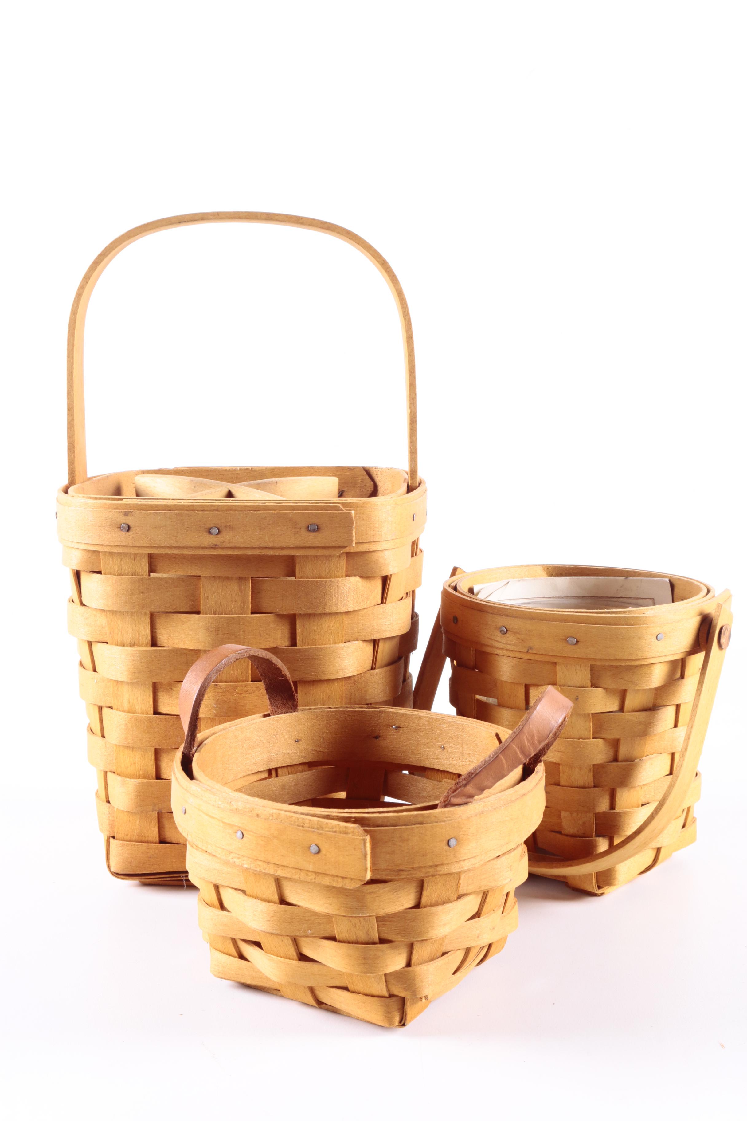 Collection of Longaberger Baskets