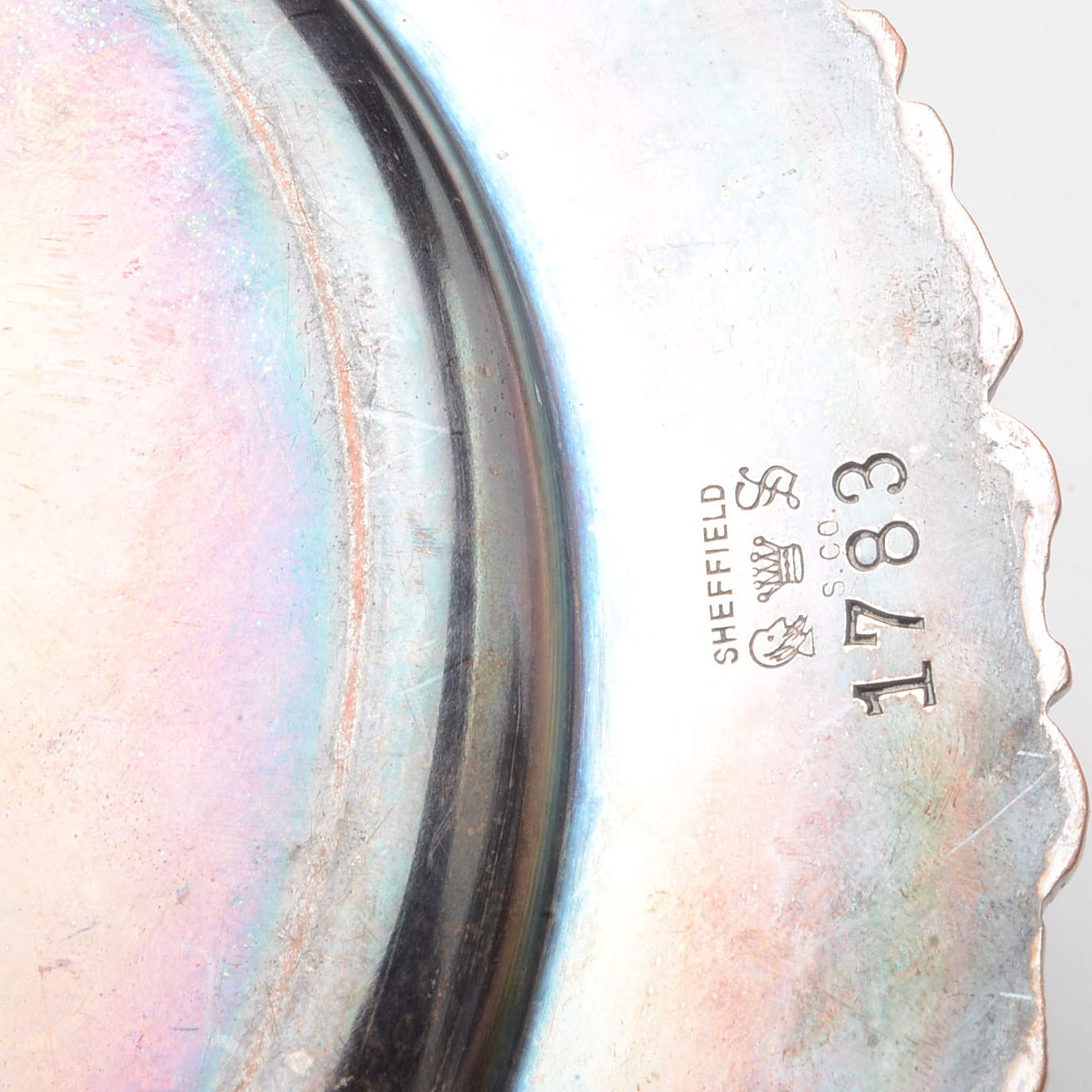 Vintage Silver Plated Serving Trays Including Sheffield