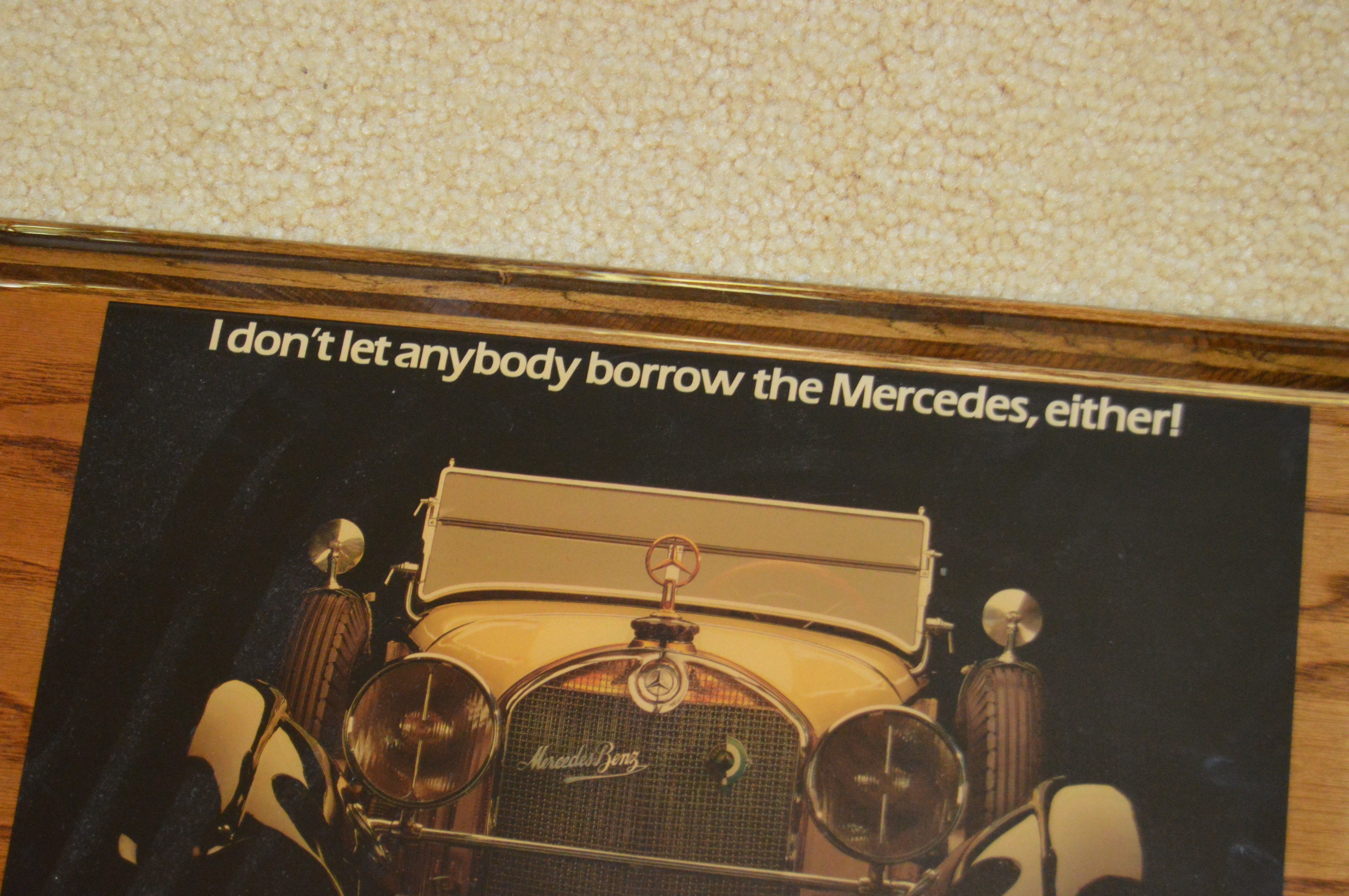 Vintage Snap-on Tools Pin-Up Model and Mercedes Wall Clocks