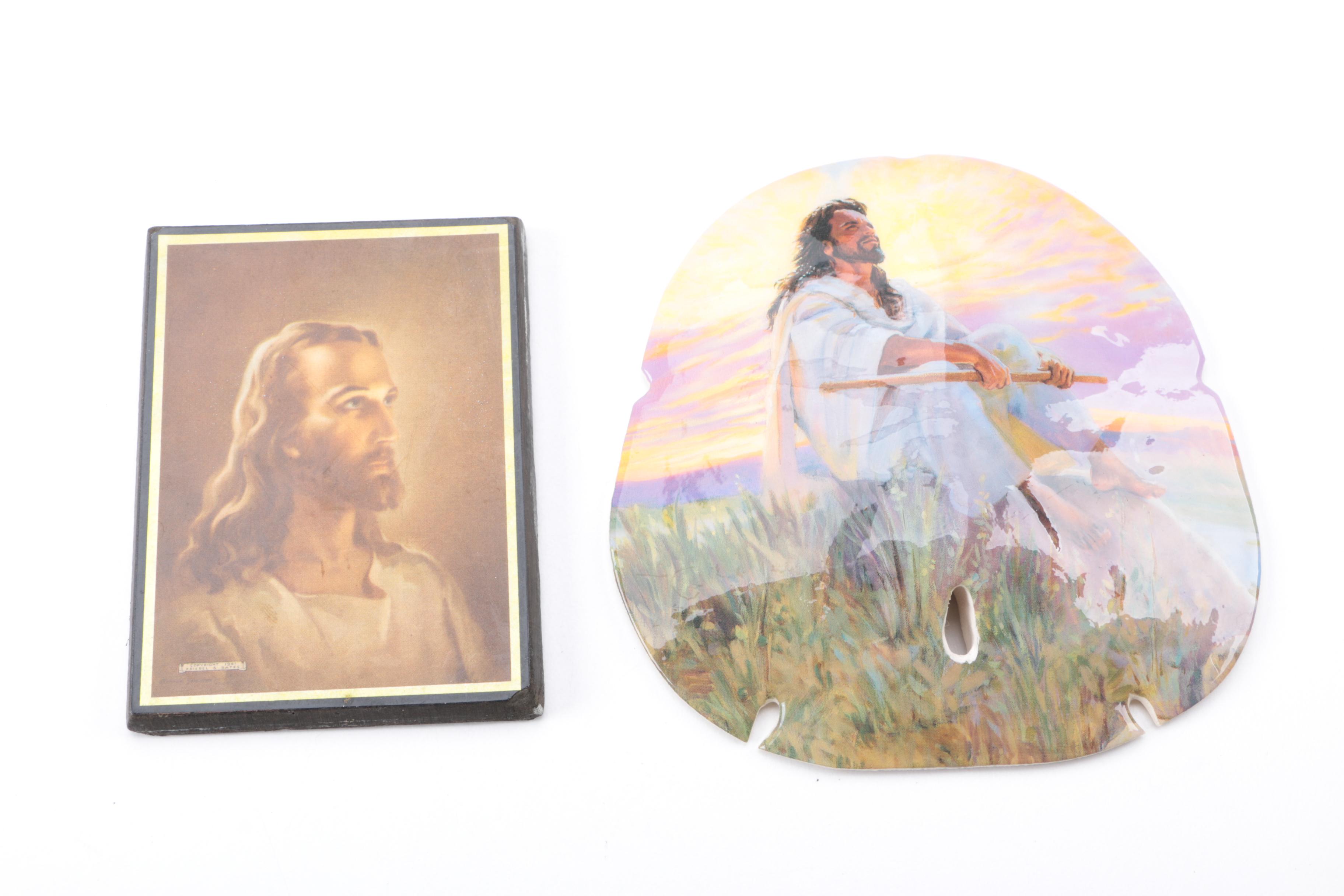 Jesus Christ Themed Figurines, Plaques and Action Figures