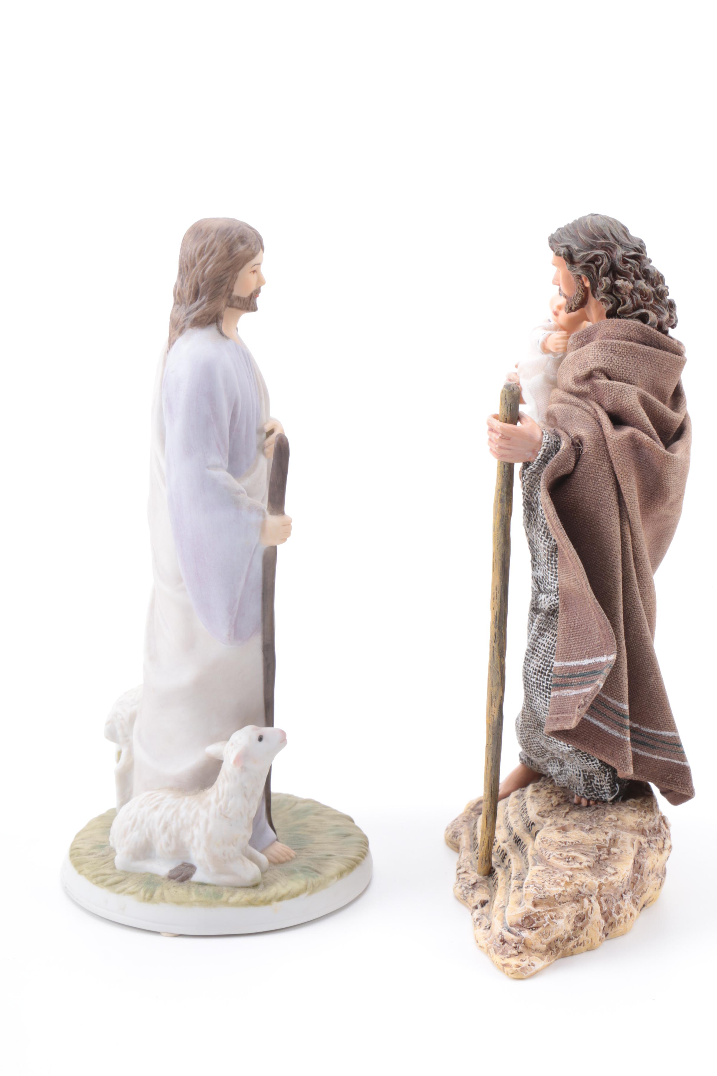 Jesus Christ Themed Figurines, Plaques and Action Figures