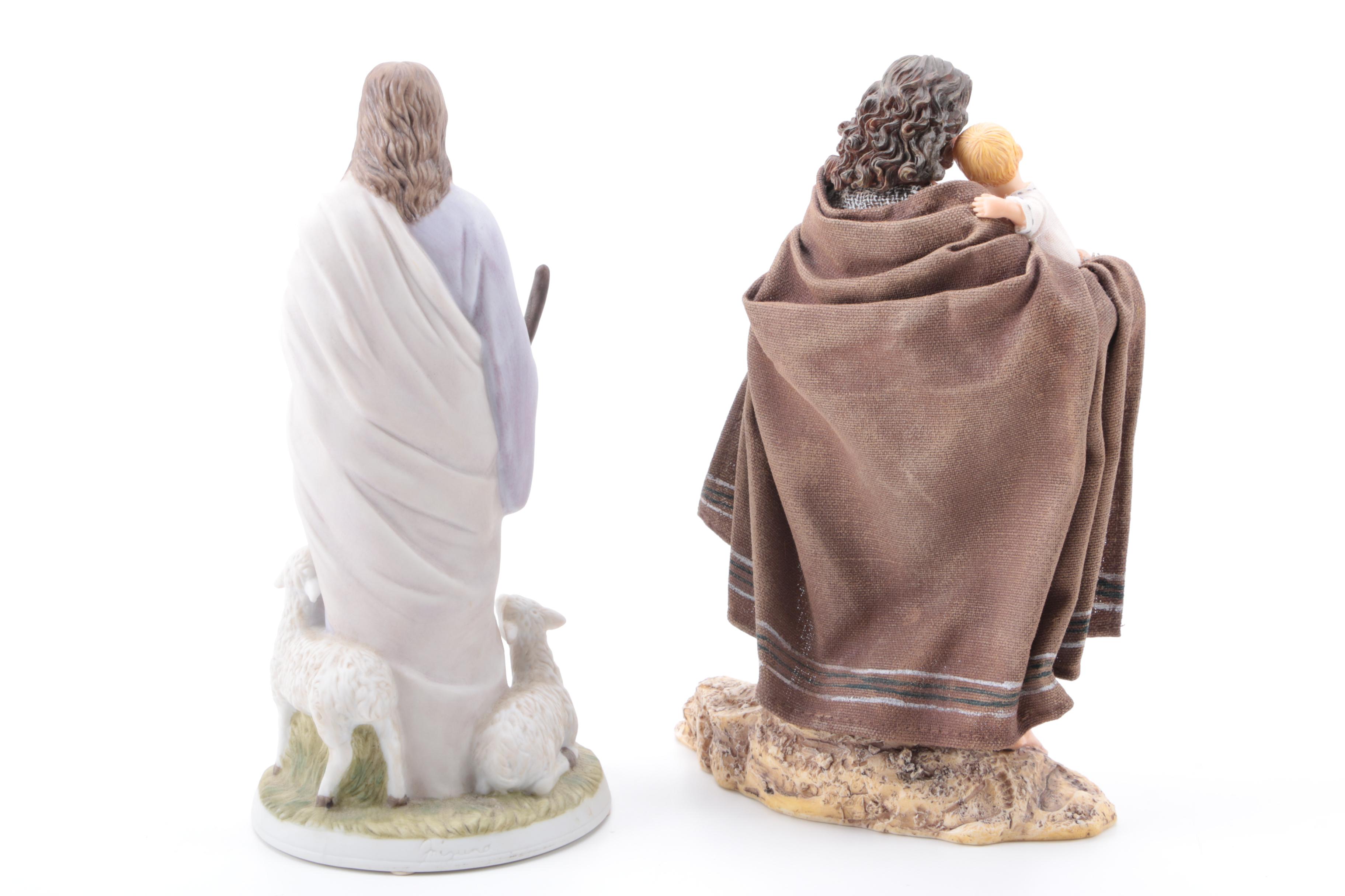 Jesus Christ Themed Figurines, Plaques and Action Figures