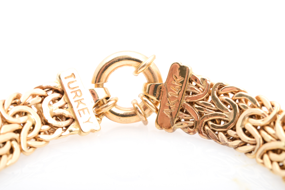 Atasay Kuyumculuk 14K Yellow Gold Bracelet