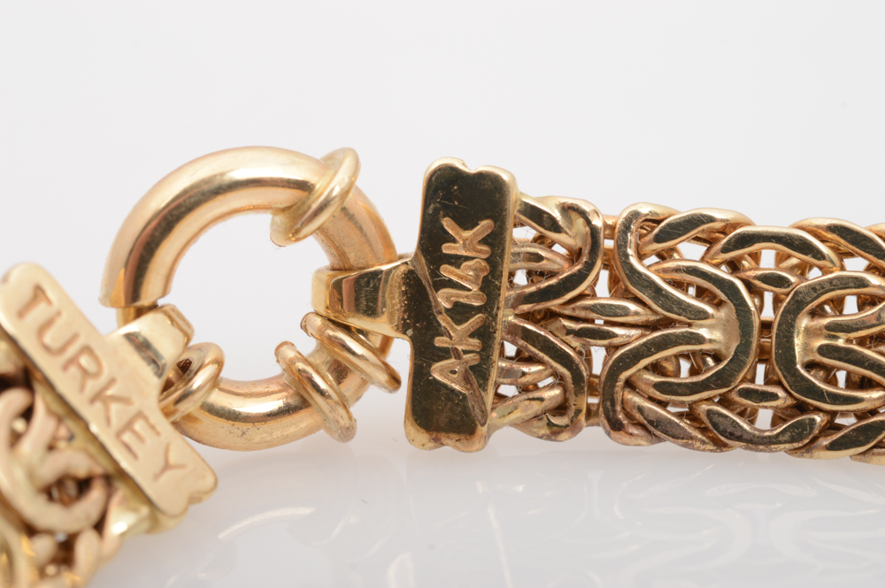 Atasay Kuyumculuk 14K Yellow Gold Bracelet