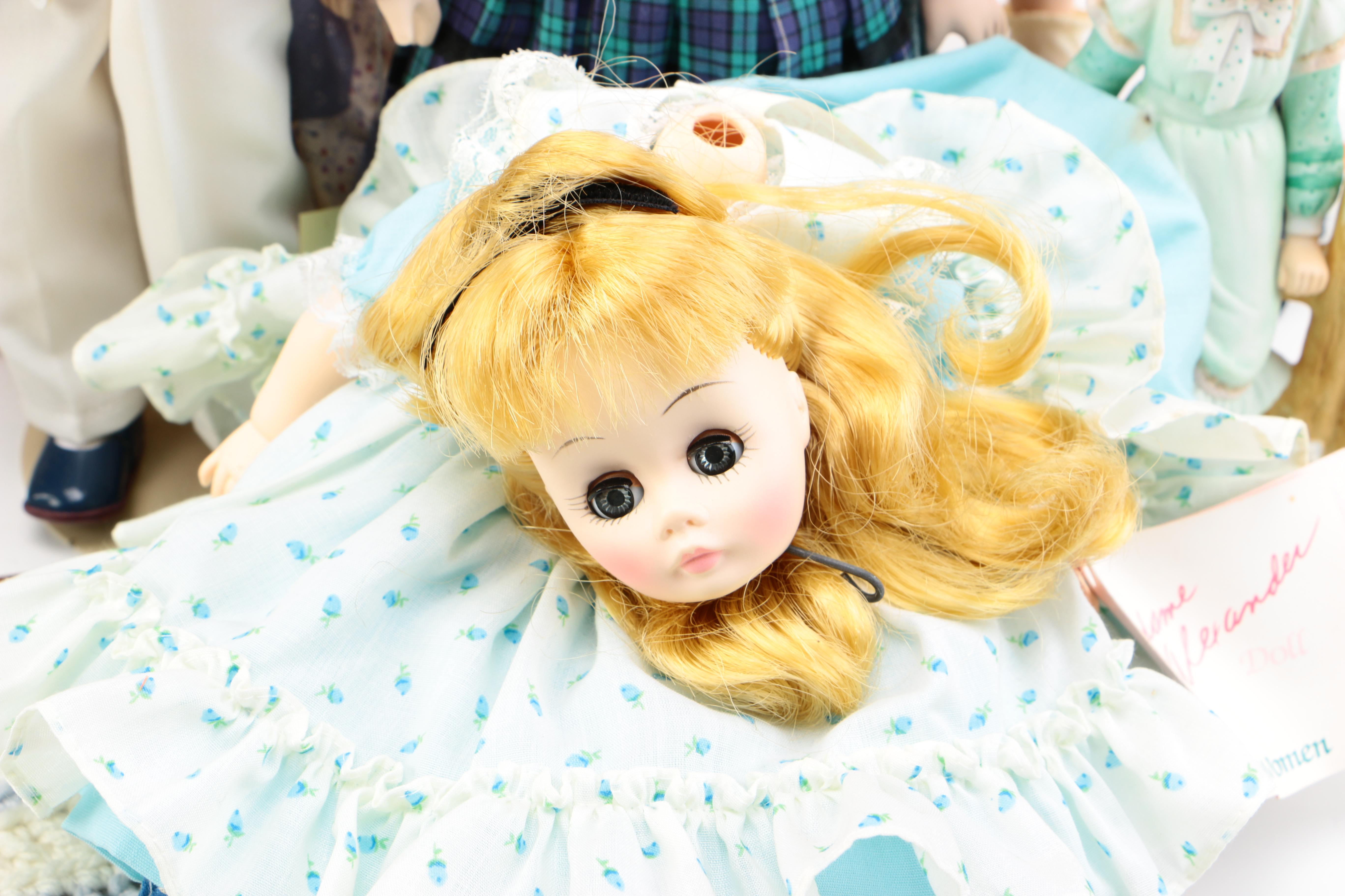 Variety Porcelain and Ceramic Dolls