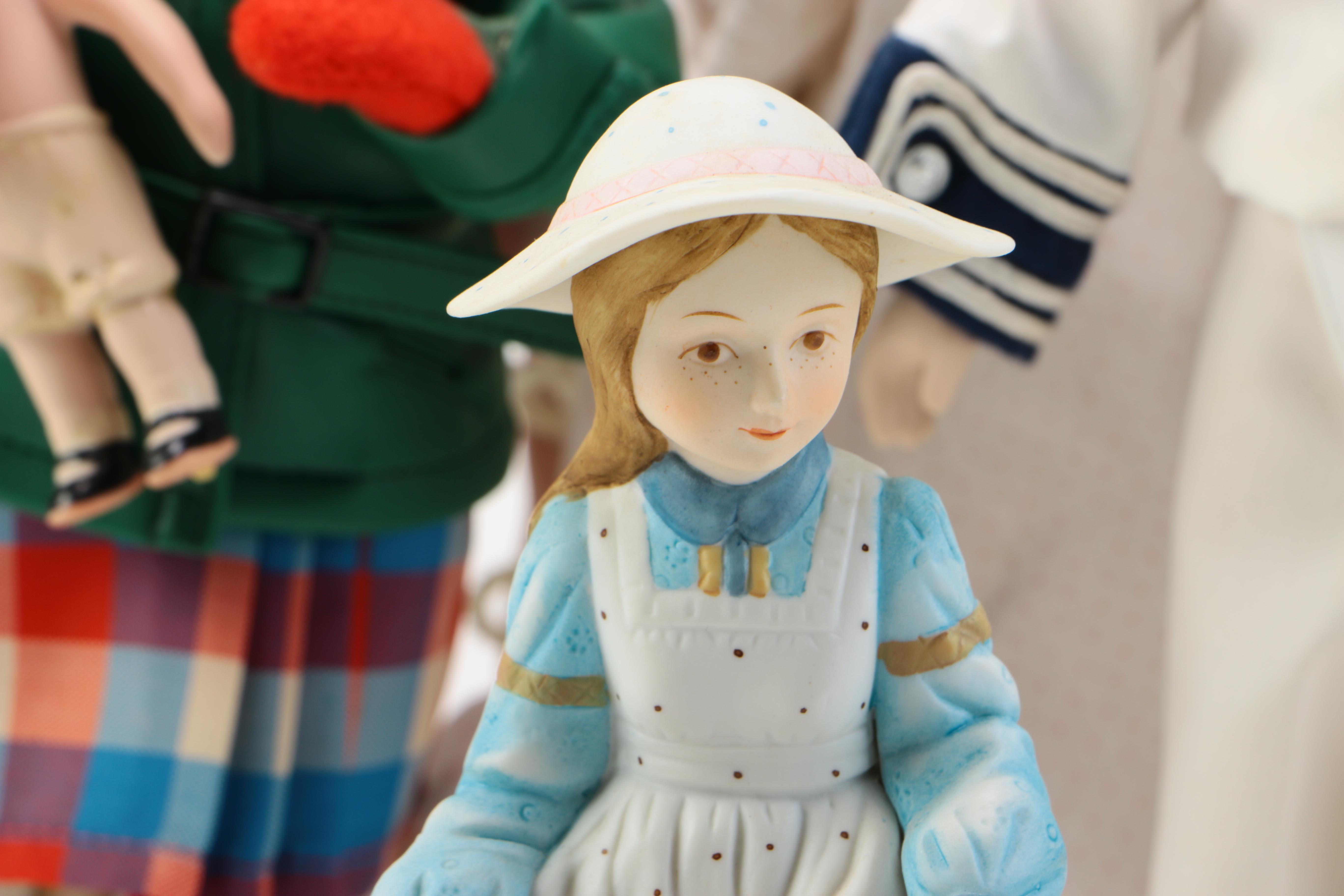 Variety Porcelain and Ceramic Dolls