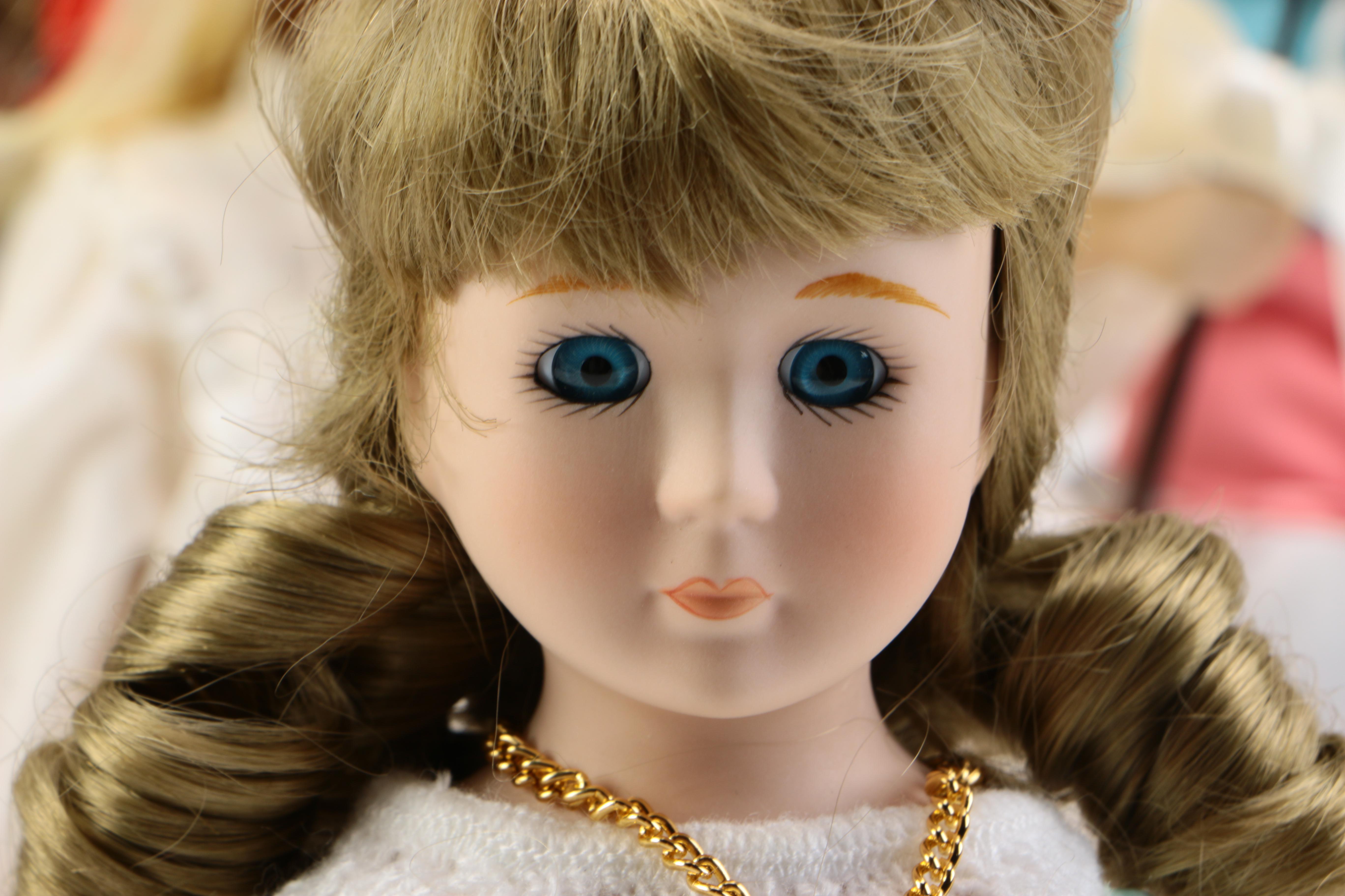 Variety Porcelain and Ceramic Dolls