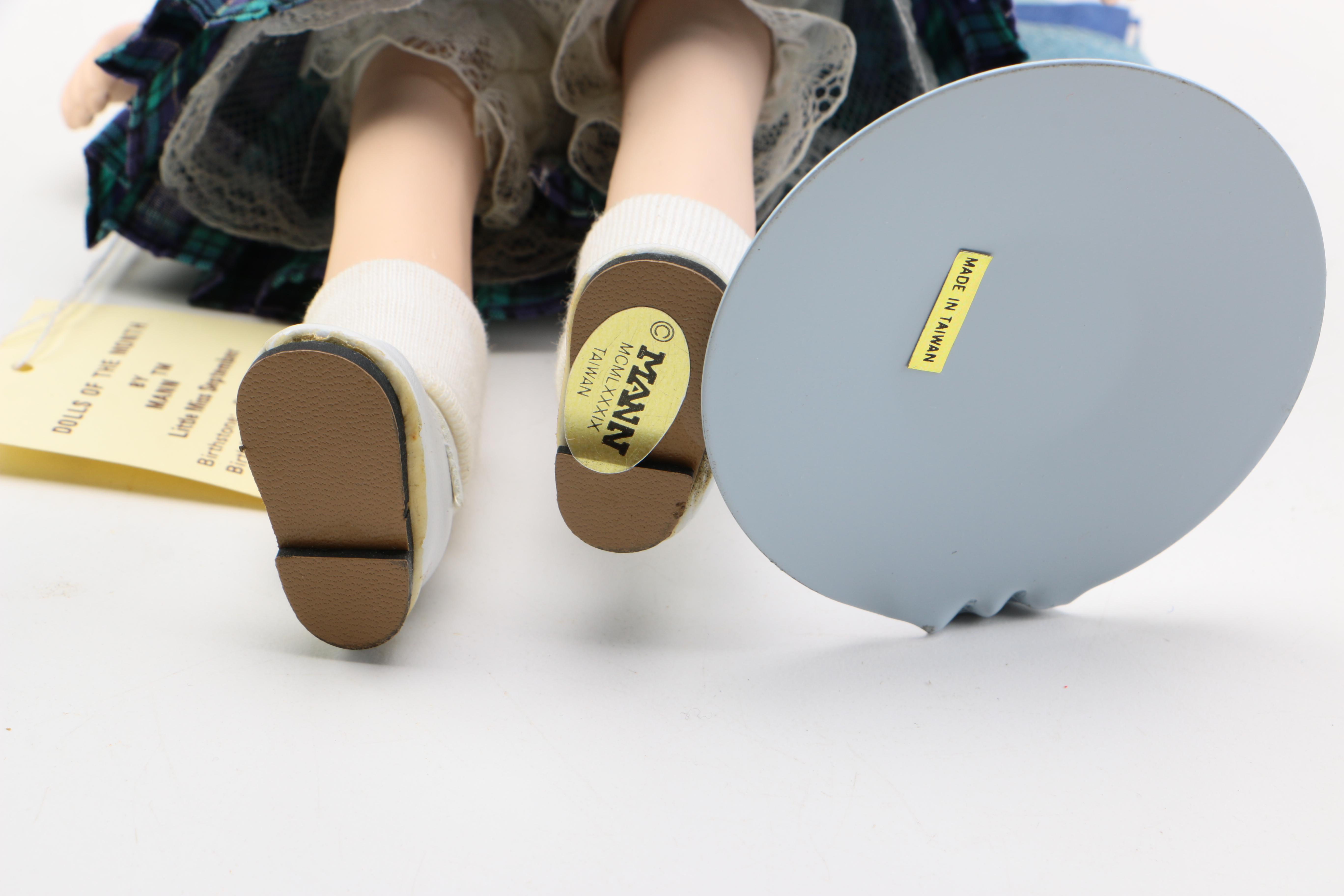 Variety Porcelain and Ceramic Dolls