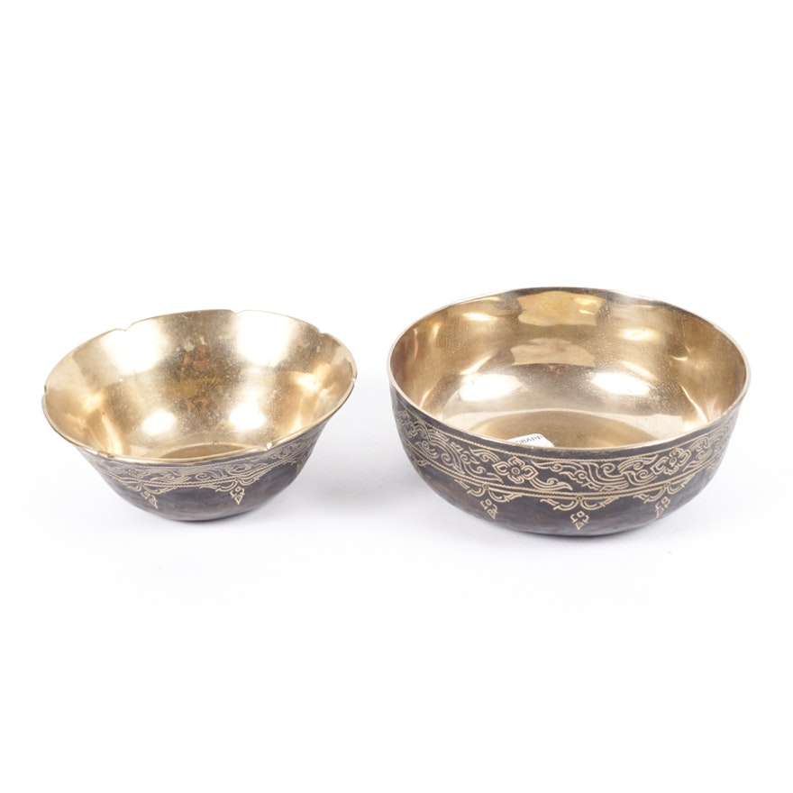 Thai Bronze Bowls