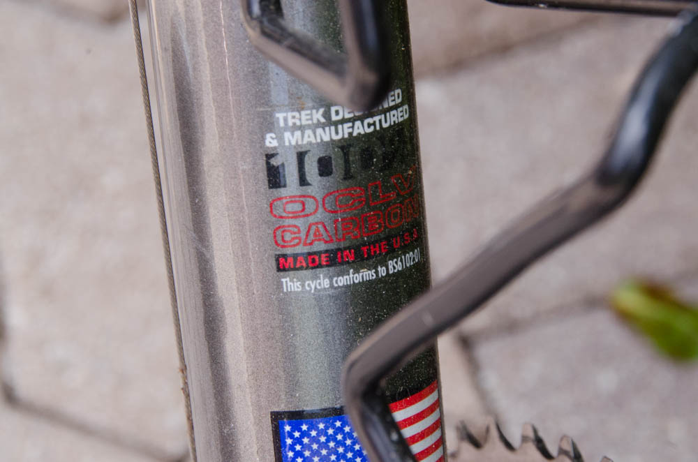 Trek "5000 Oclv" Carbon Road Bike with Pursuit Handlebars