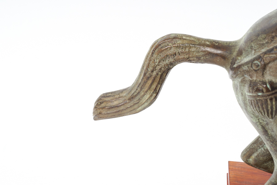 Chinese Cast Metal Tang Style Horse Figurine