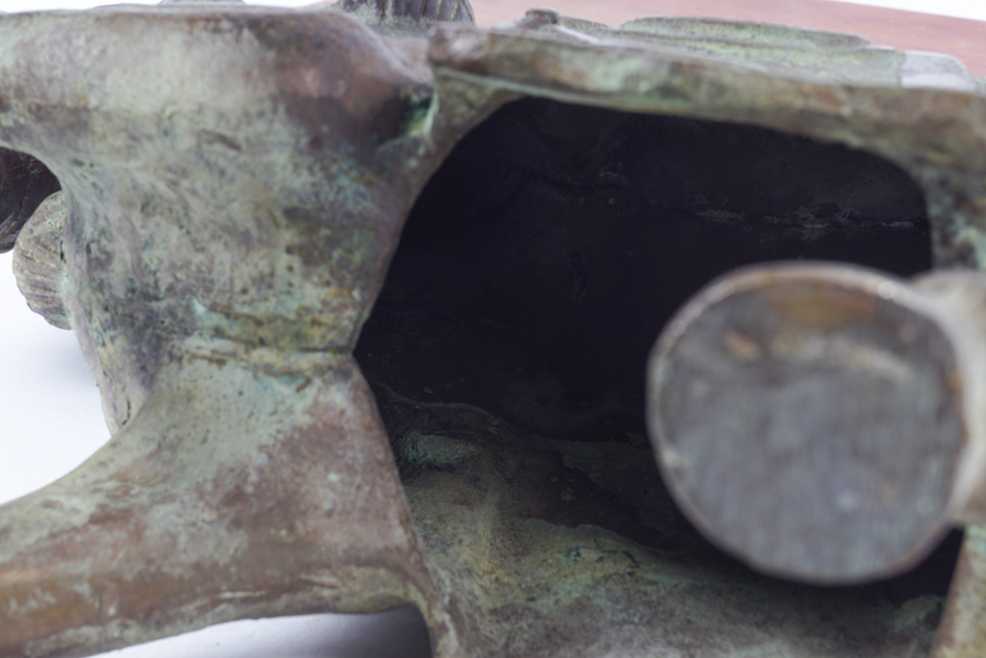 Chinese Cast Metal Tang Style Horse Figurine