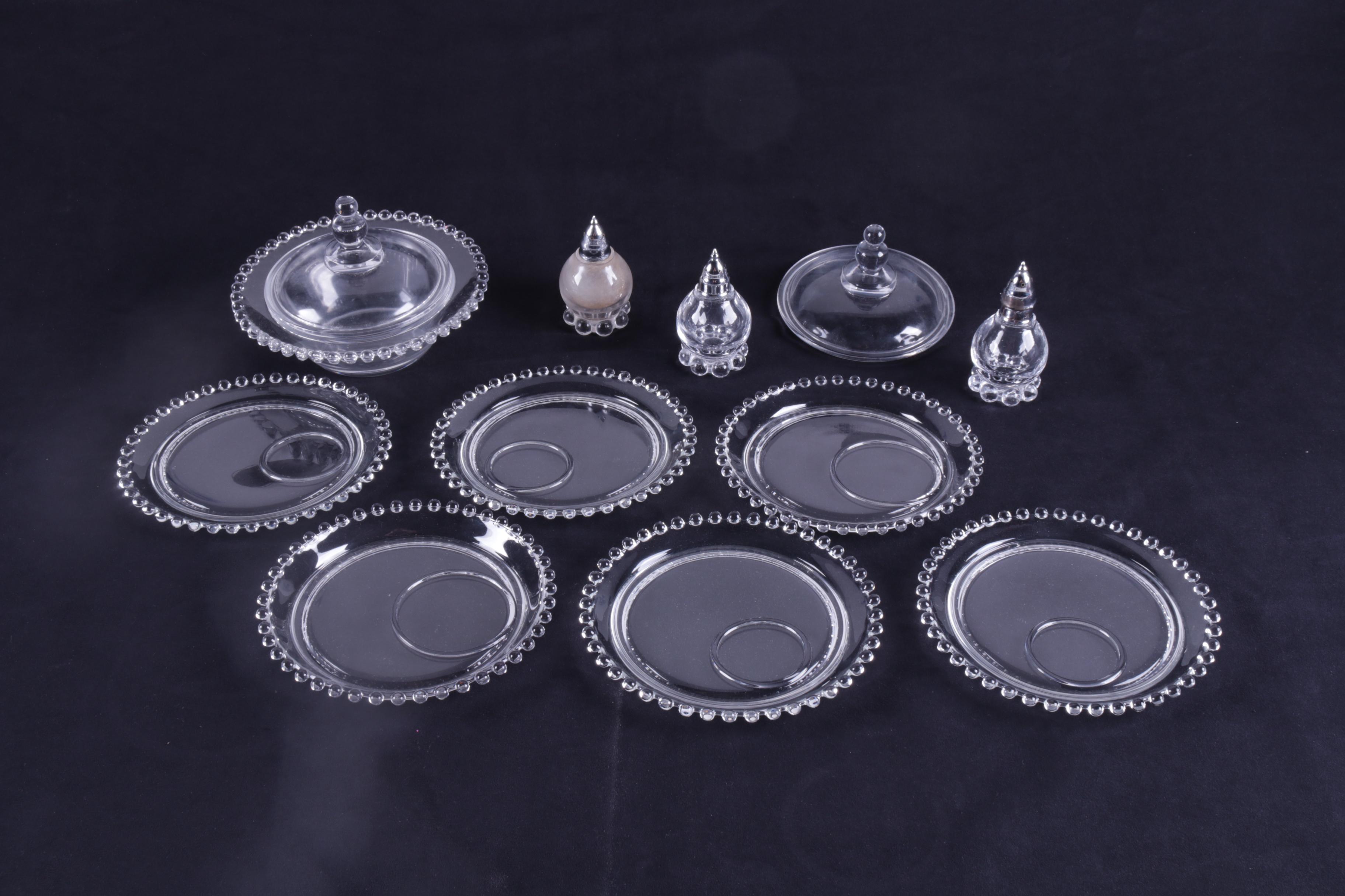 Collection of Vintage Imperial "Candlewick" Glassware