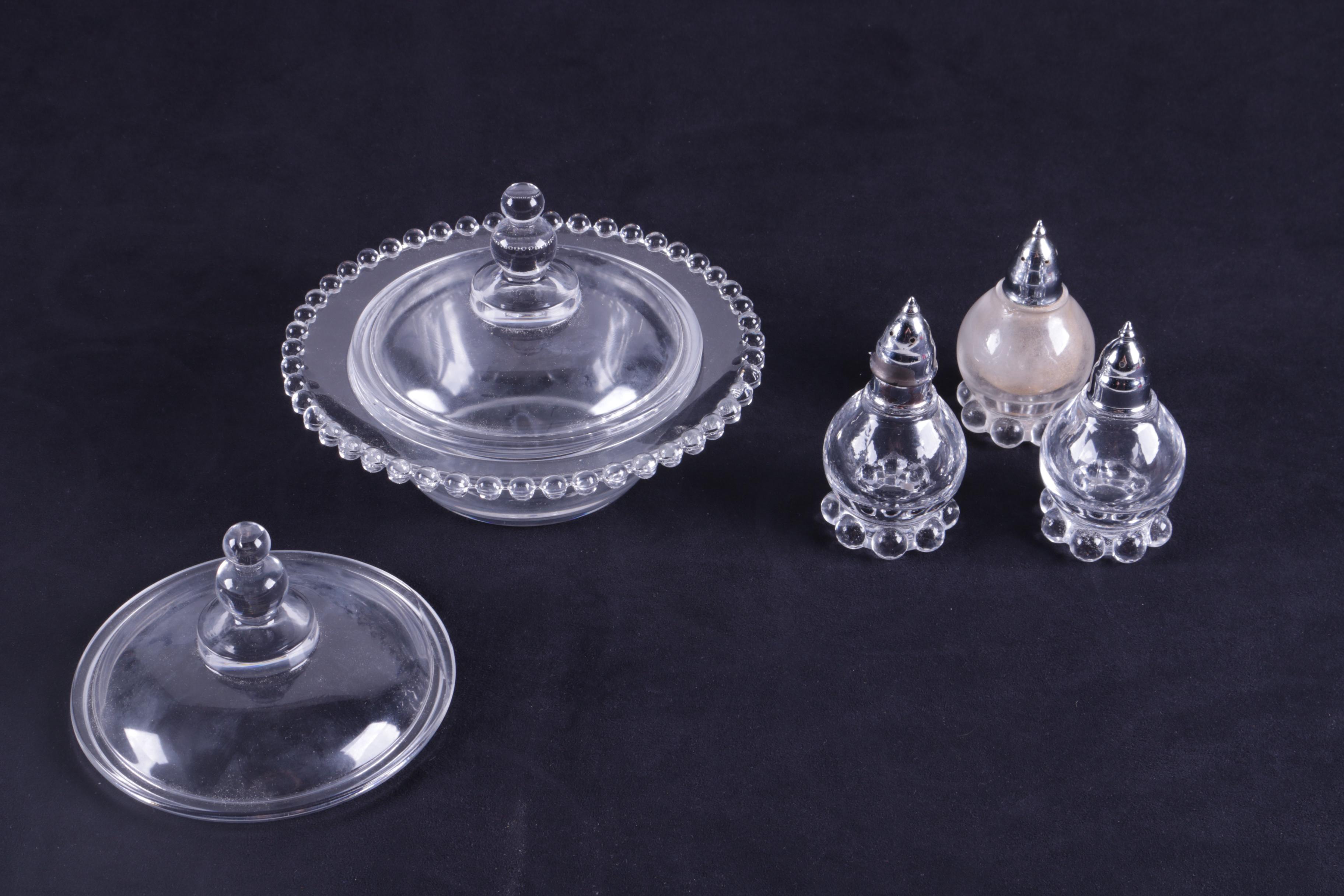 Collection of Vintage Imperial "Candlewick" Glassware