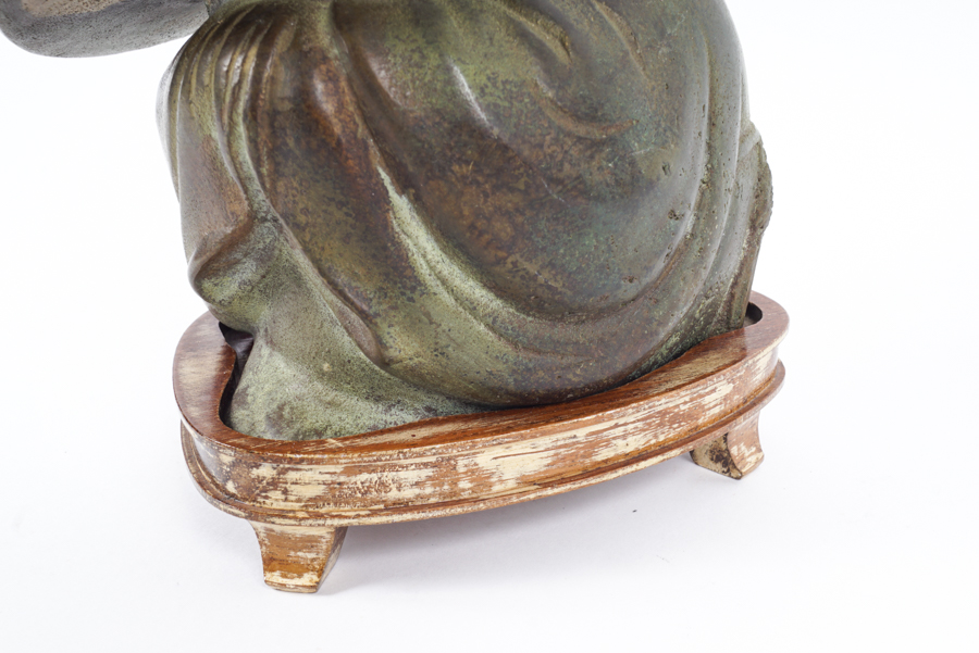 East Asian Cast Metal Figurine