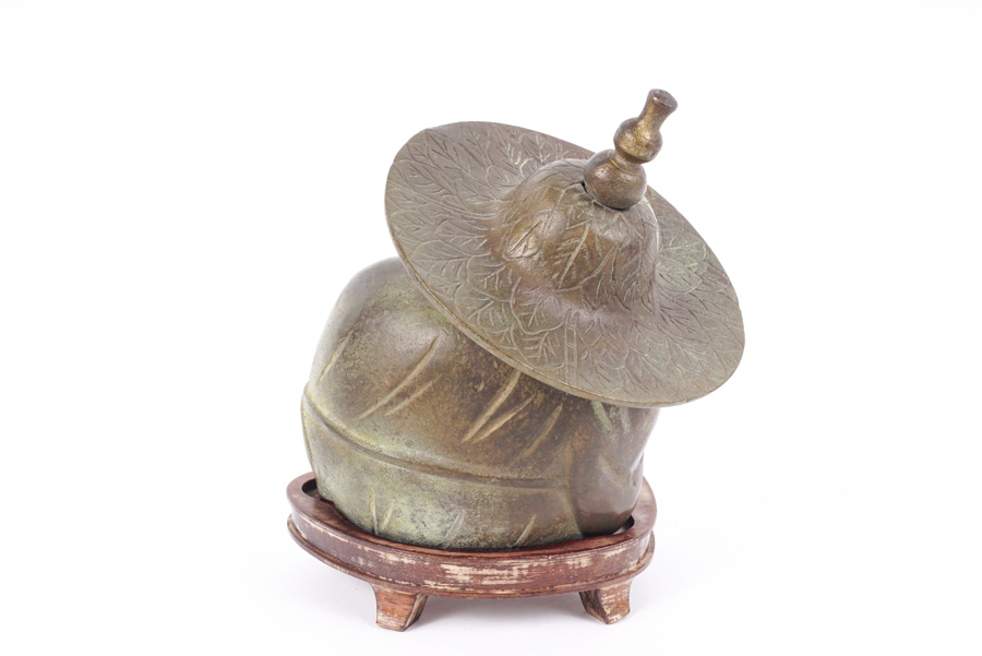 East Asian Cast Metal Figurine