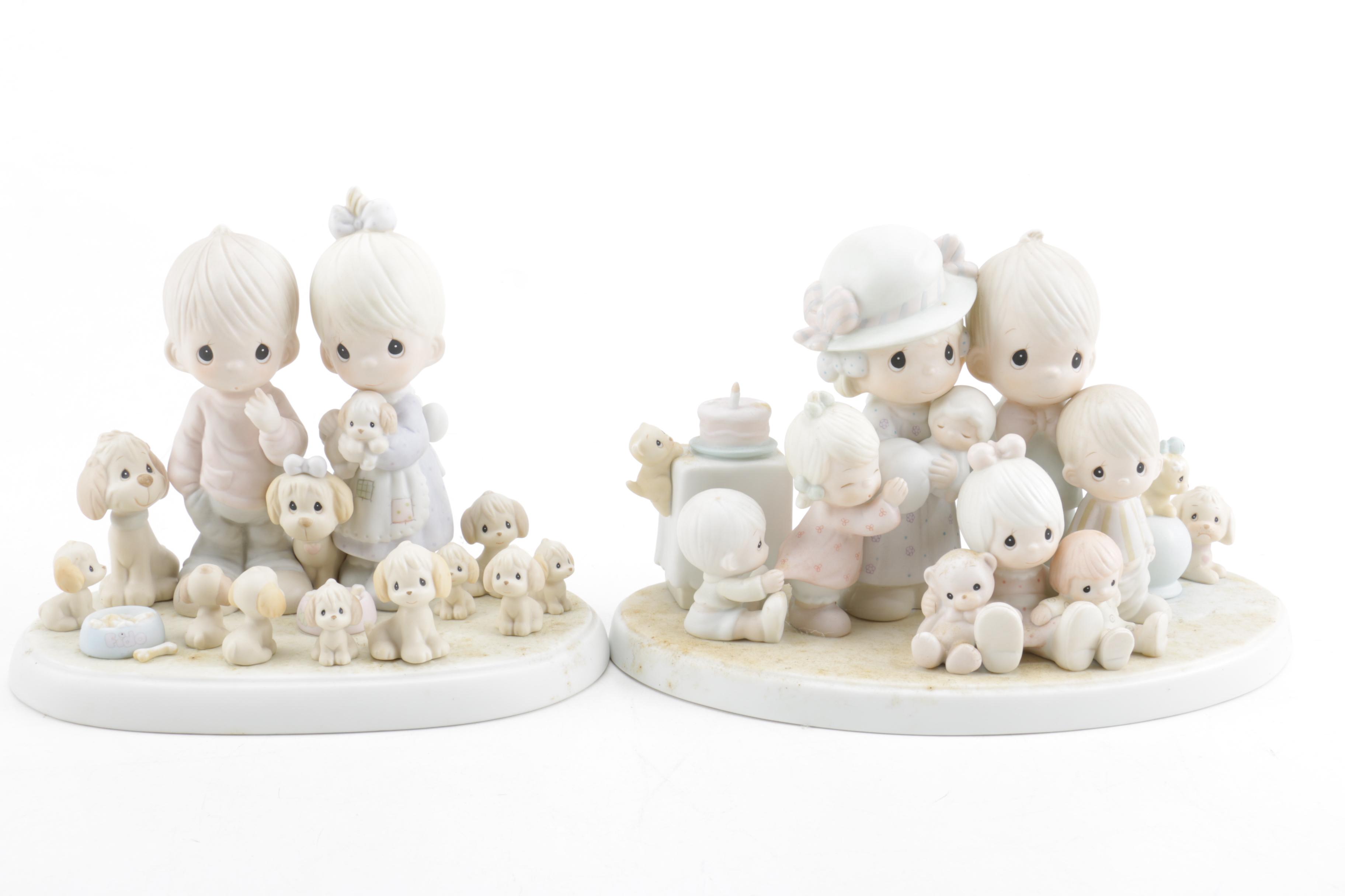 Precious Moments Porcelain Figurine Collection