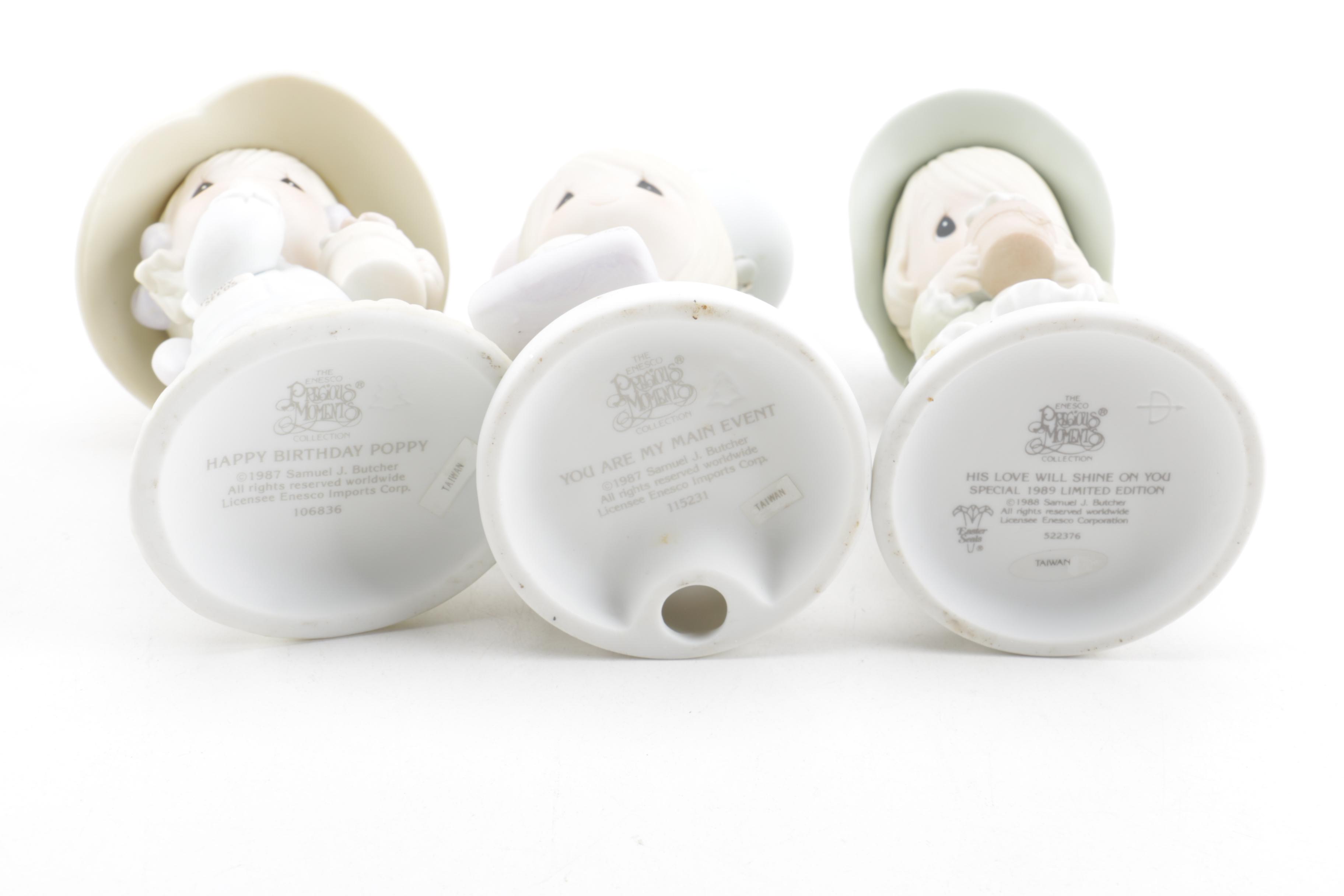Precious Moments Porcelain Figurine Collection