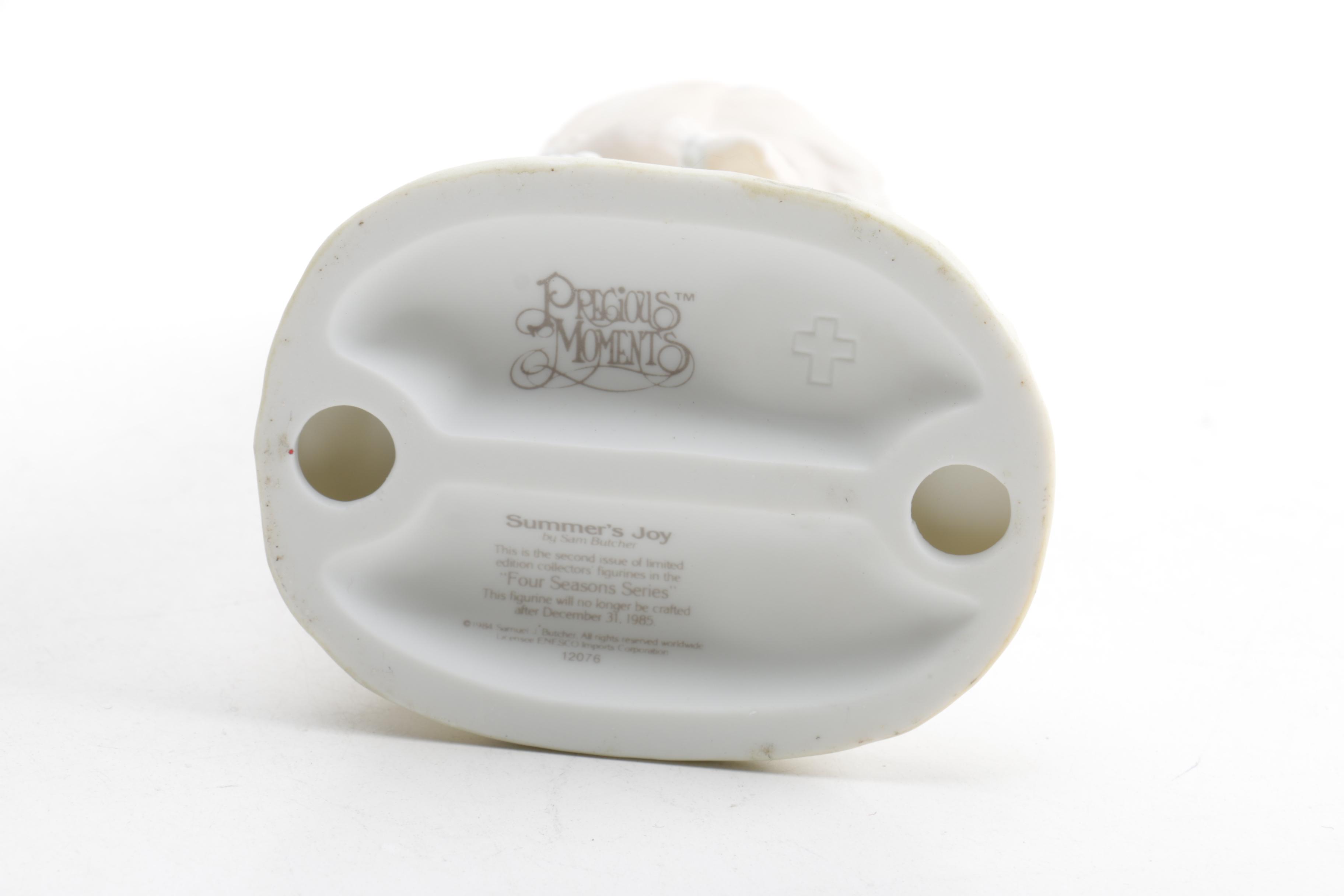 Precious Moments Porcelain Figurine Collection