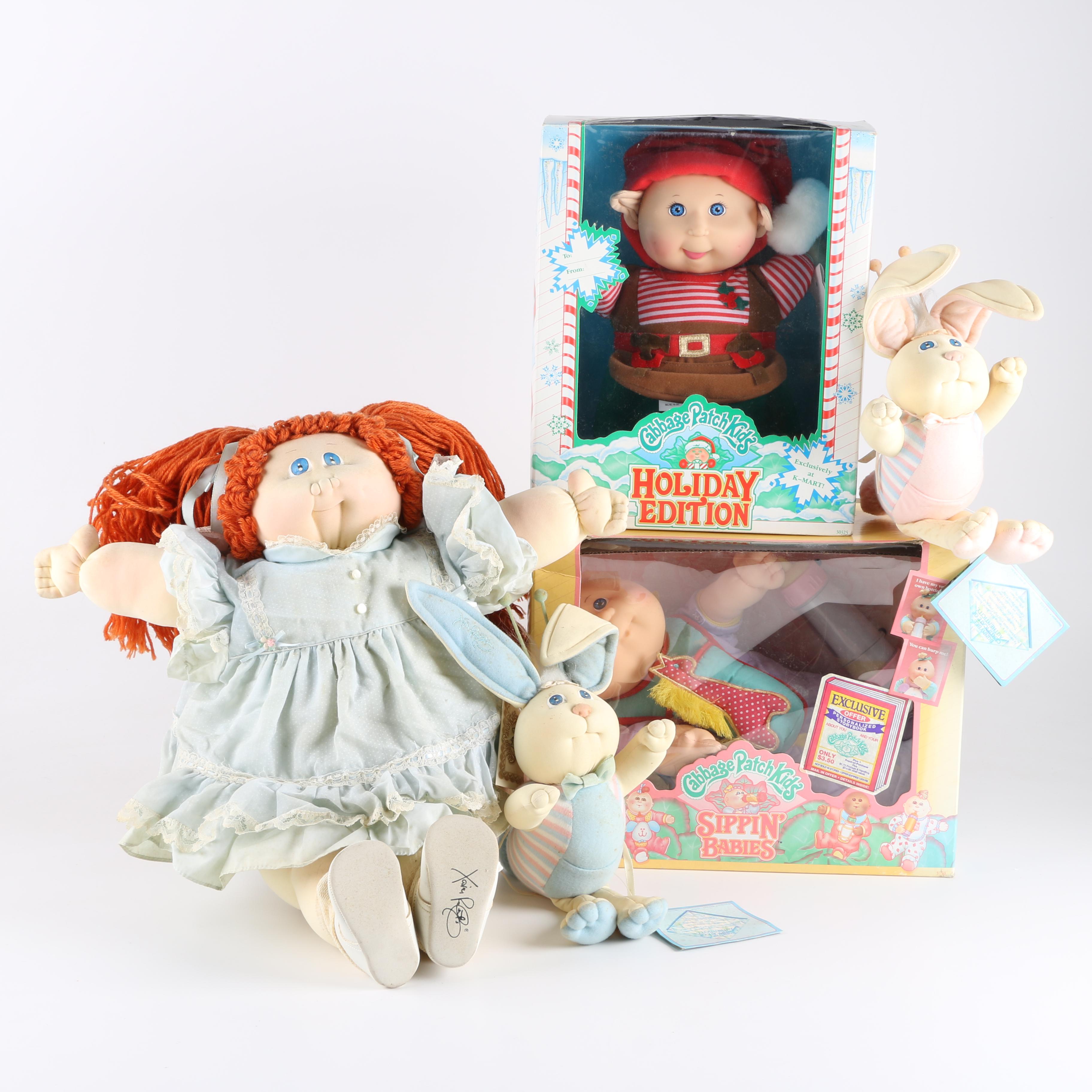 Cabbage Patch Kids and Plush Toys