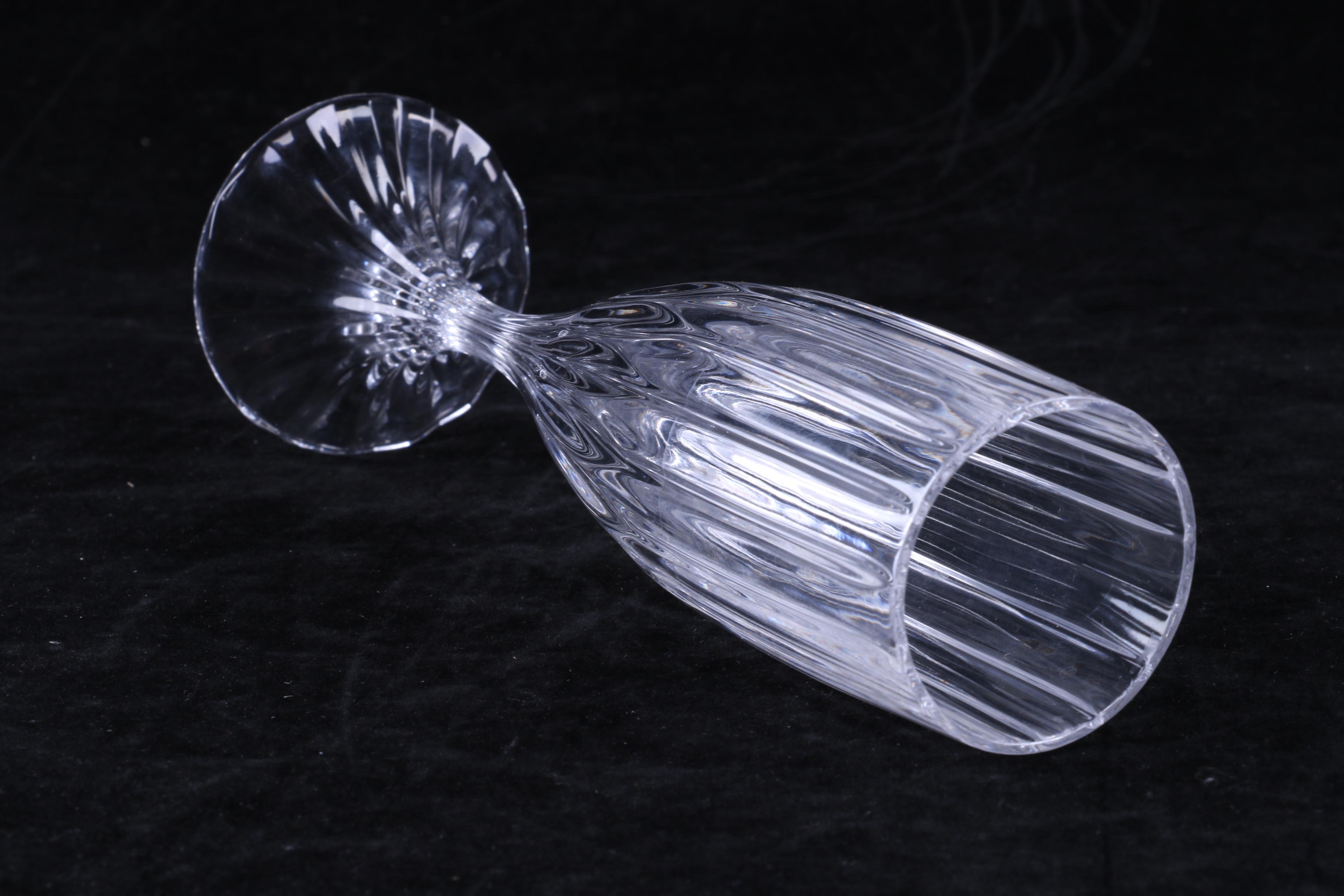 Mikasa "Park Lane" Crystal Champagne Flutes