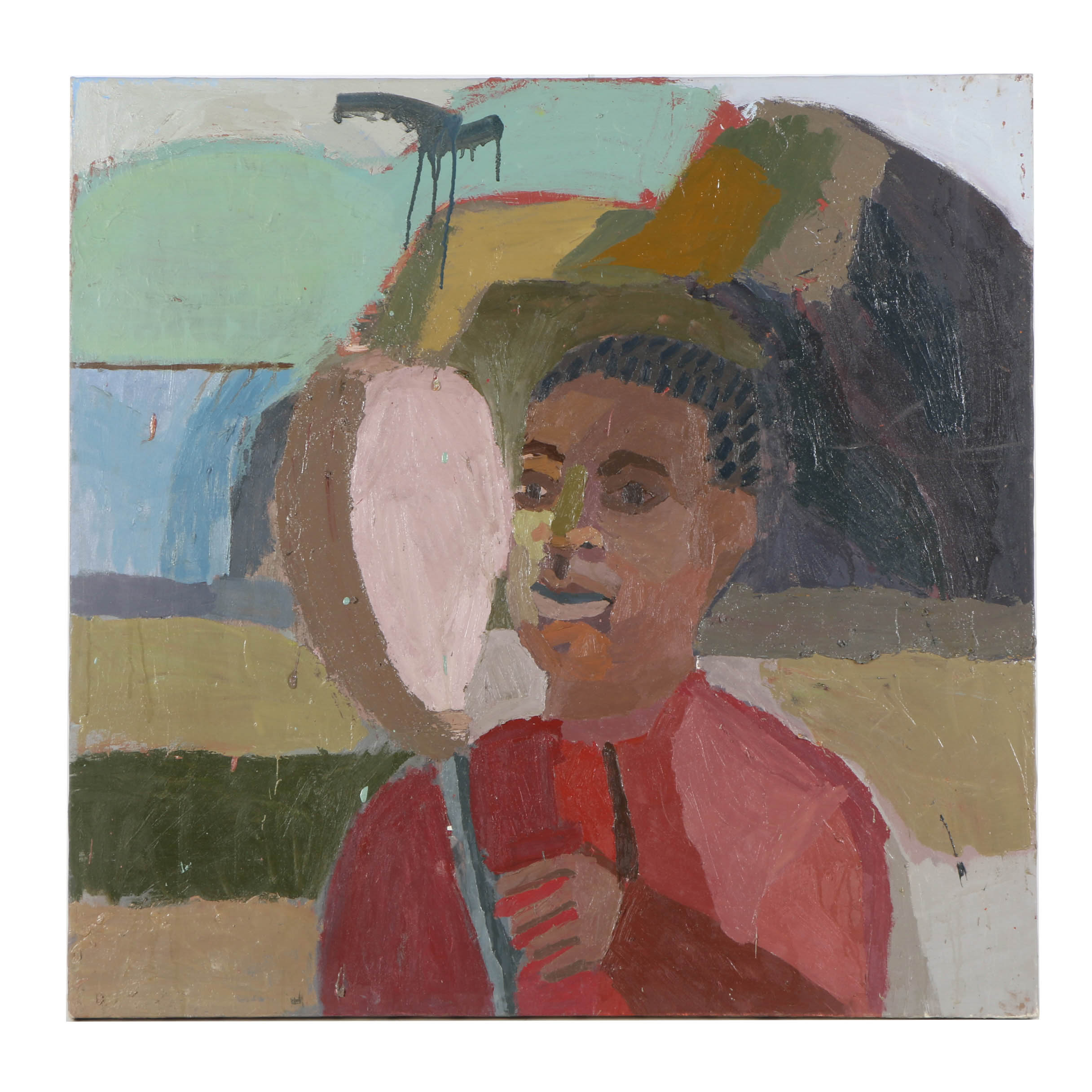 Clintel Steed Oil Painting on Canvas