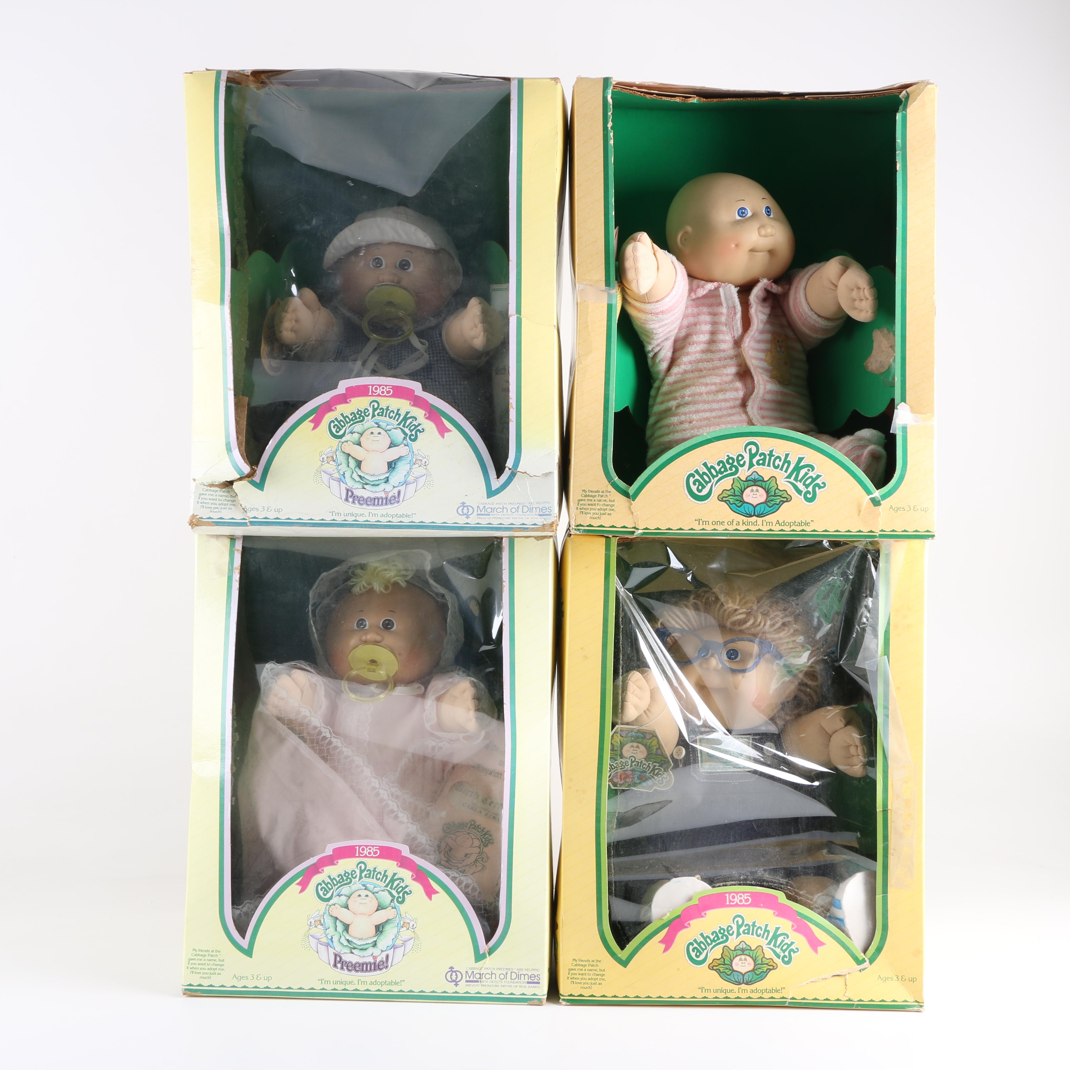 1980s Cabbage Patch Kids Preemies and Babies