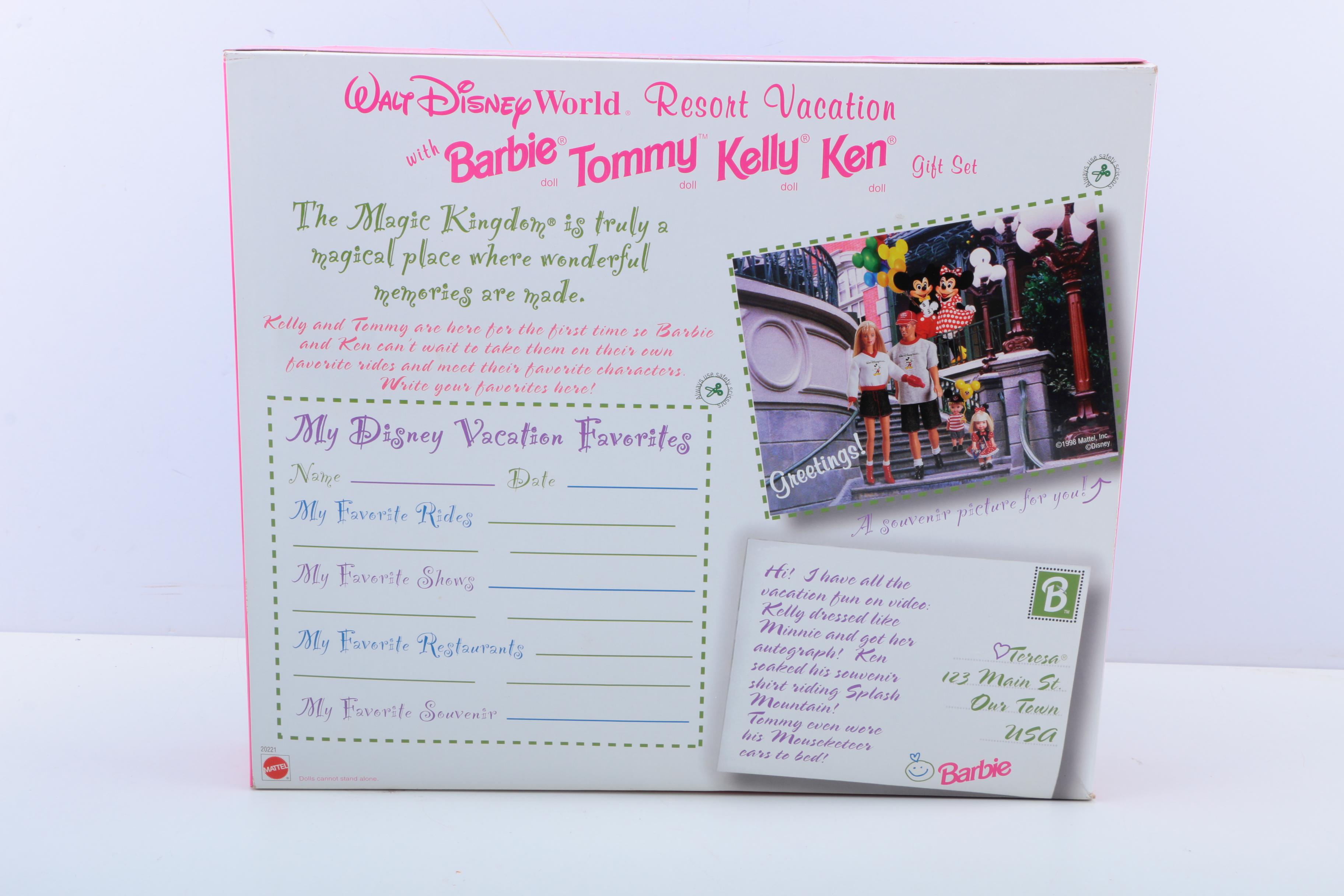 Collection of Disney Themed Barbie Dolls