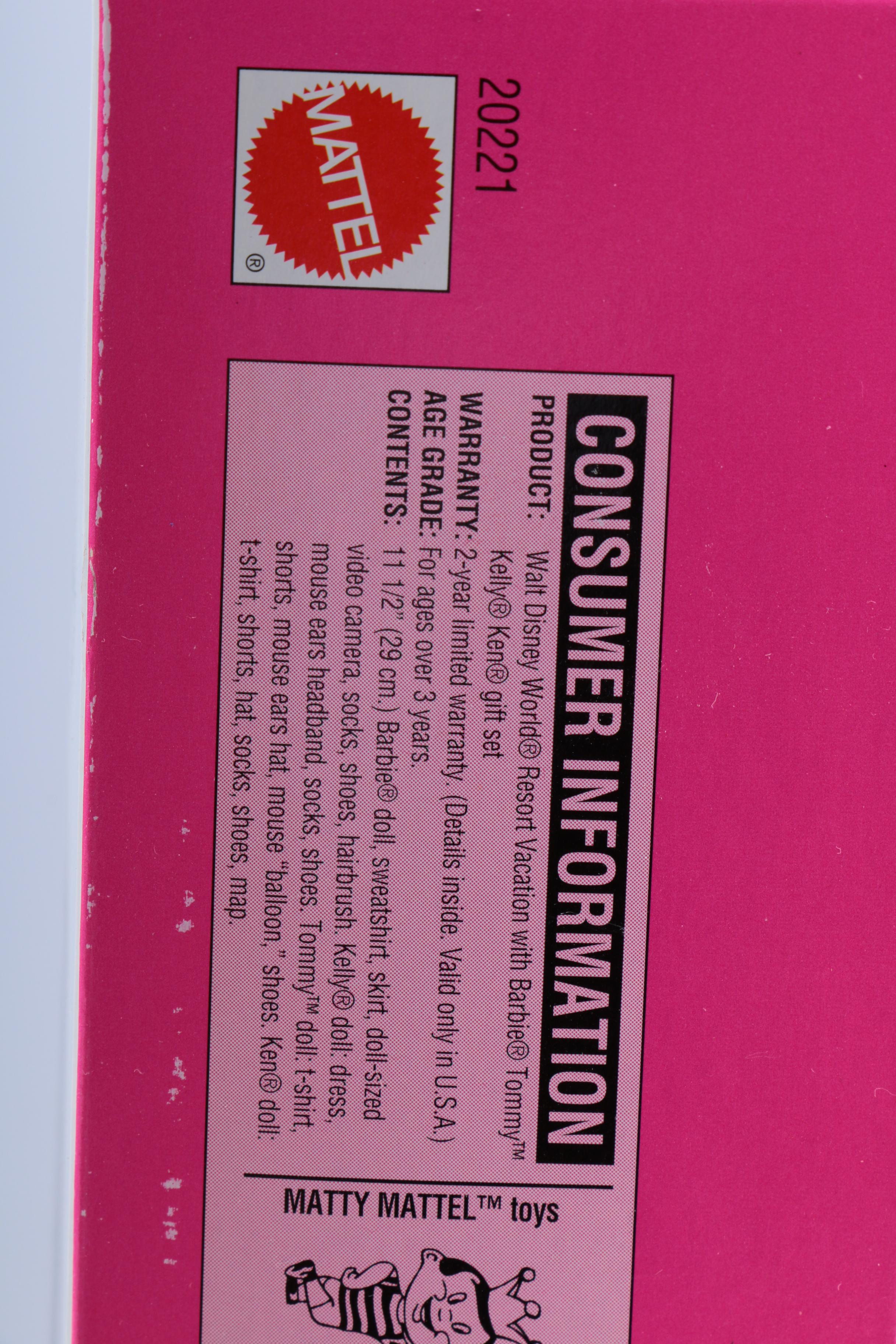 Collection of Disney Themed Barbie Dolls