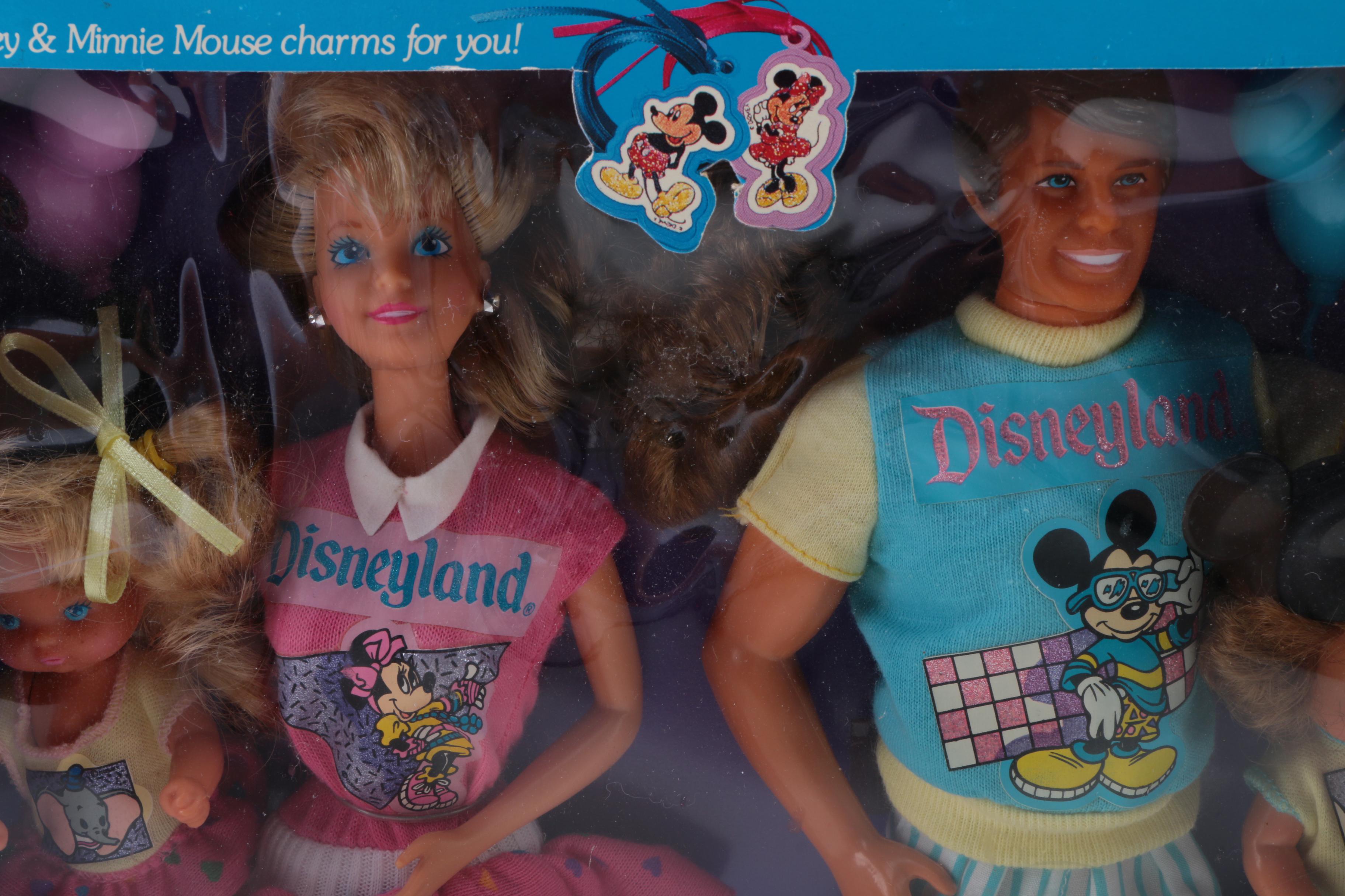 Collection of Disney Themed Barbie Dolls