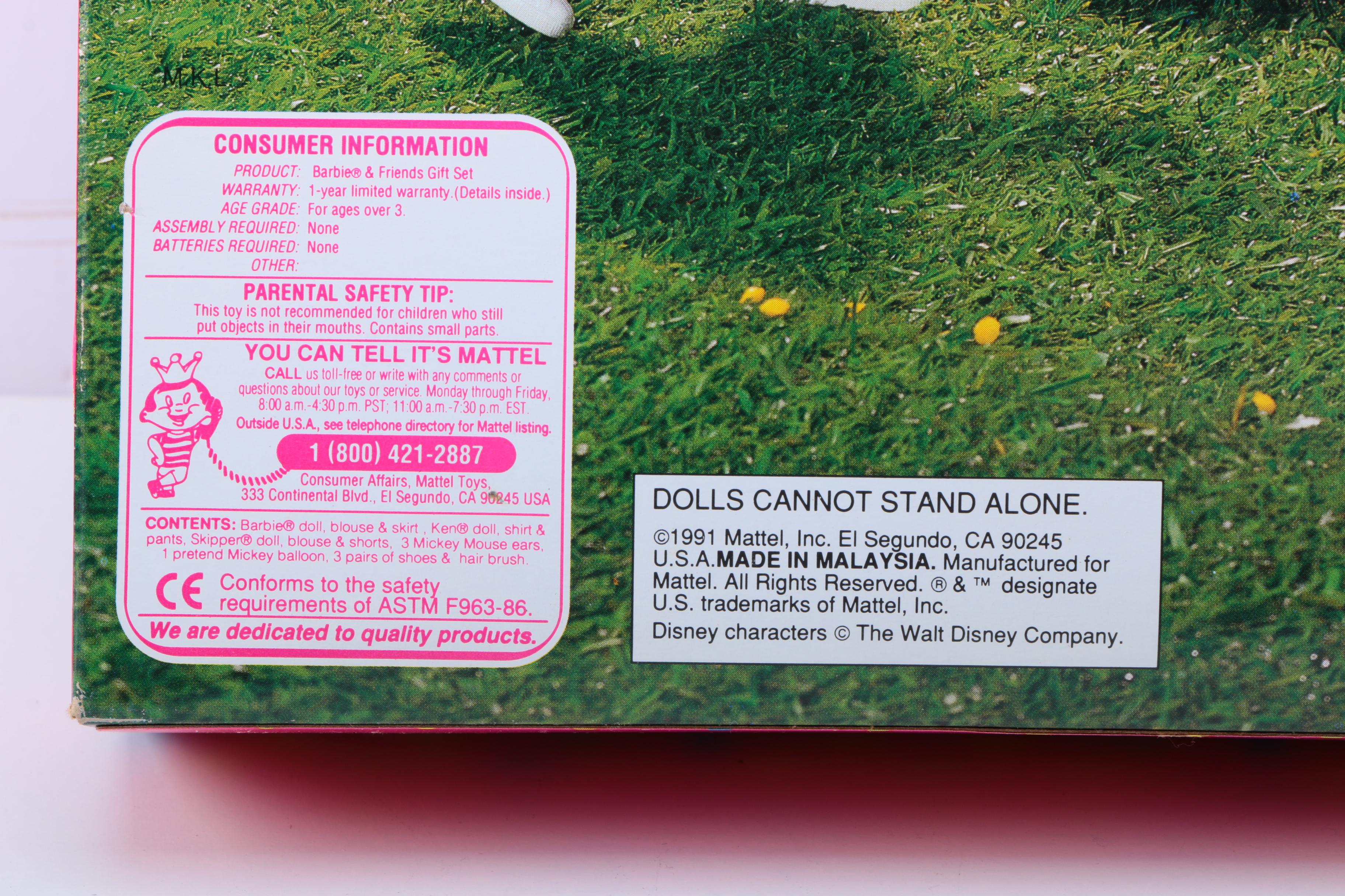 Collection of Disney Themed Barbie Dolls