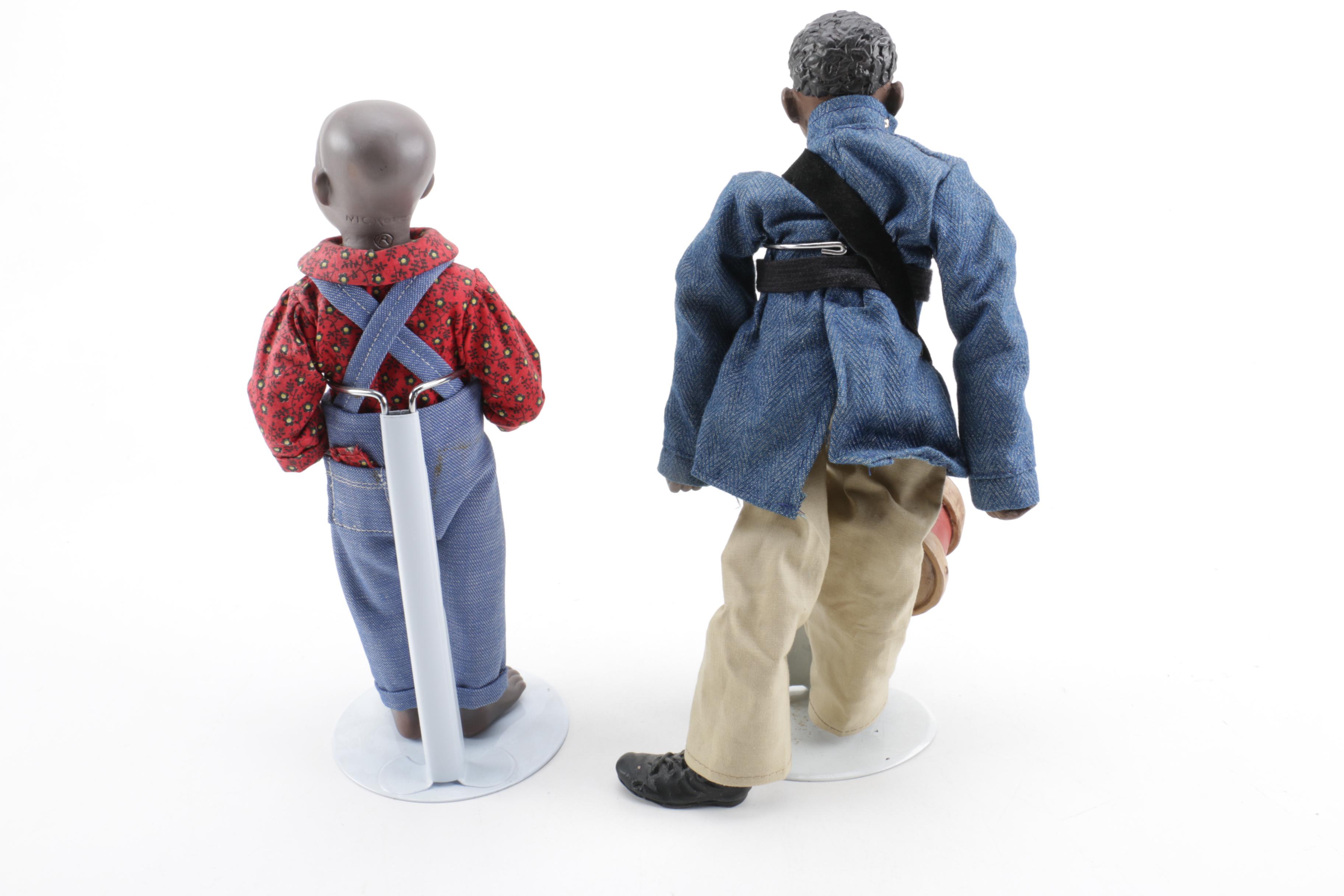 World Doll Gone with the Wind Mammy and Hand Made Dolls