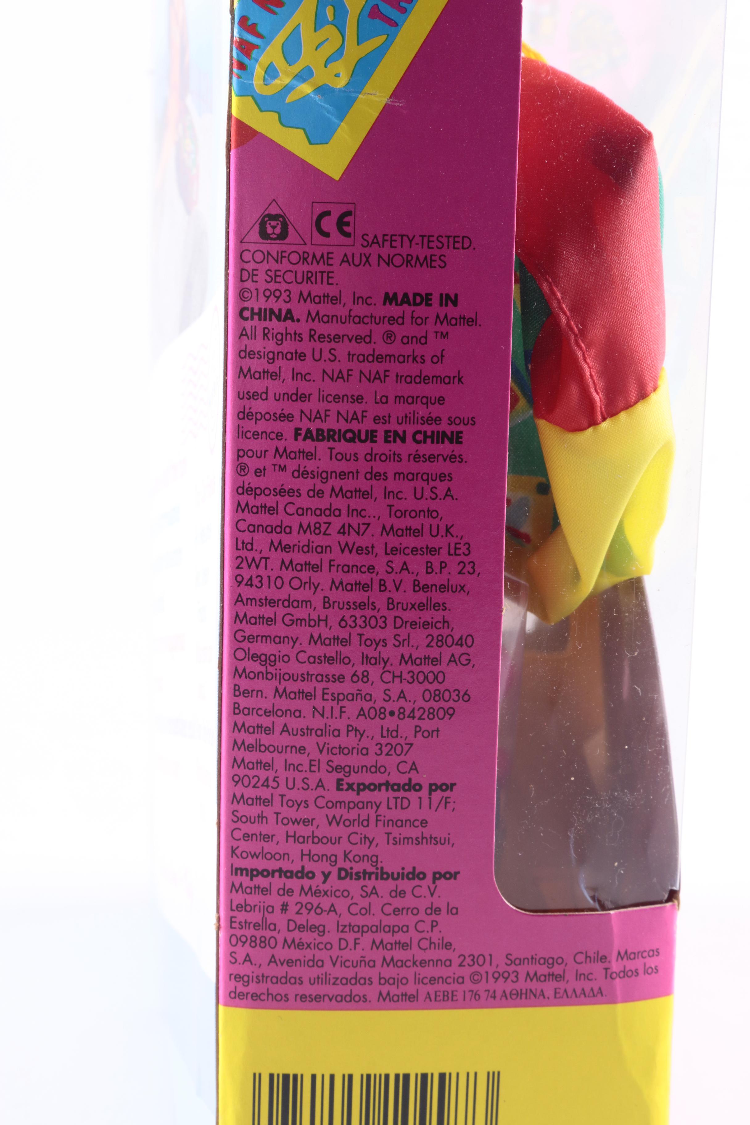 Vintage "Birthday Fun at McDonald's" Barbie Set with "NAF NAF Travel" Barbie