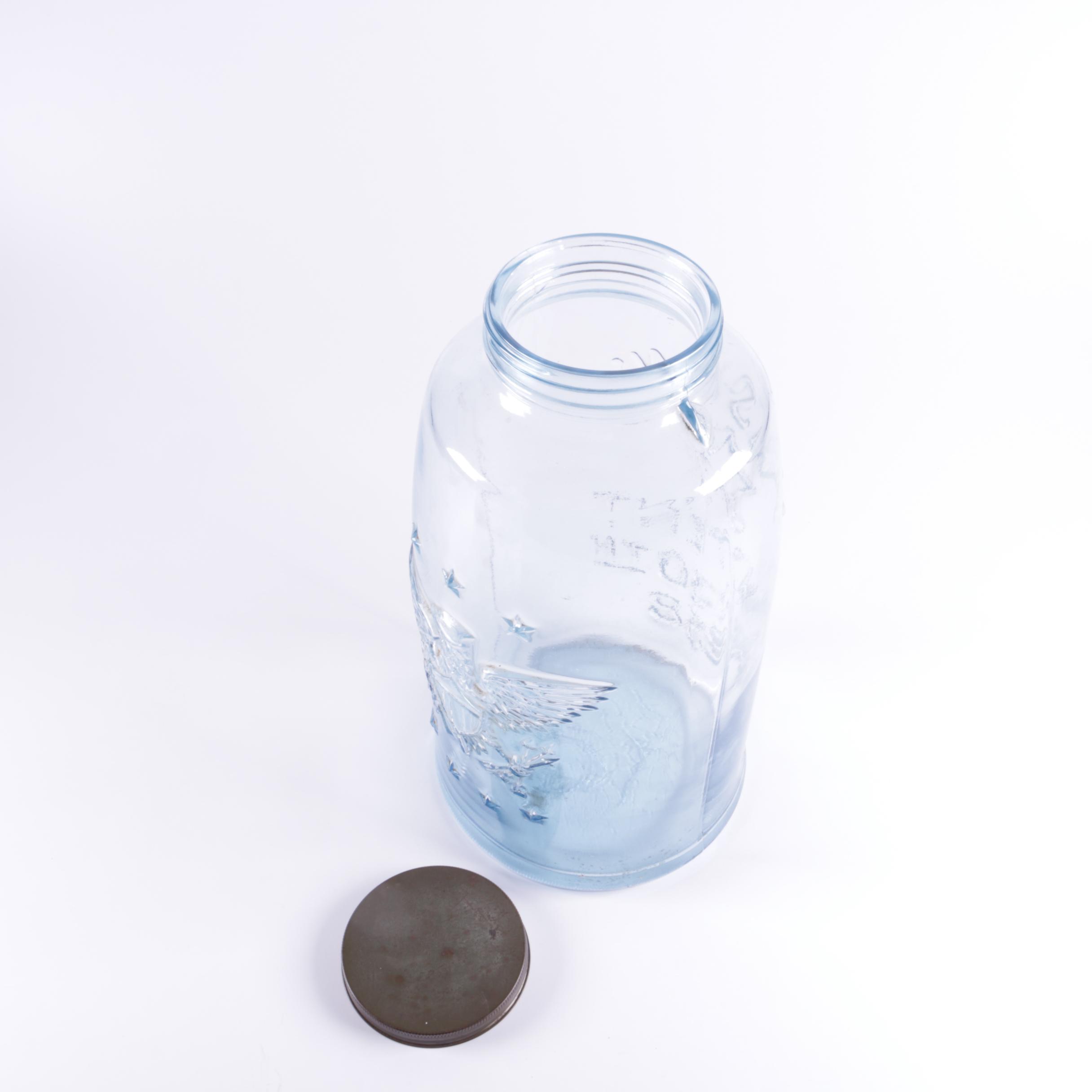 Large Mason Jar with Lid
