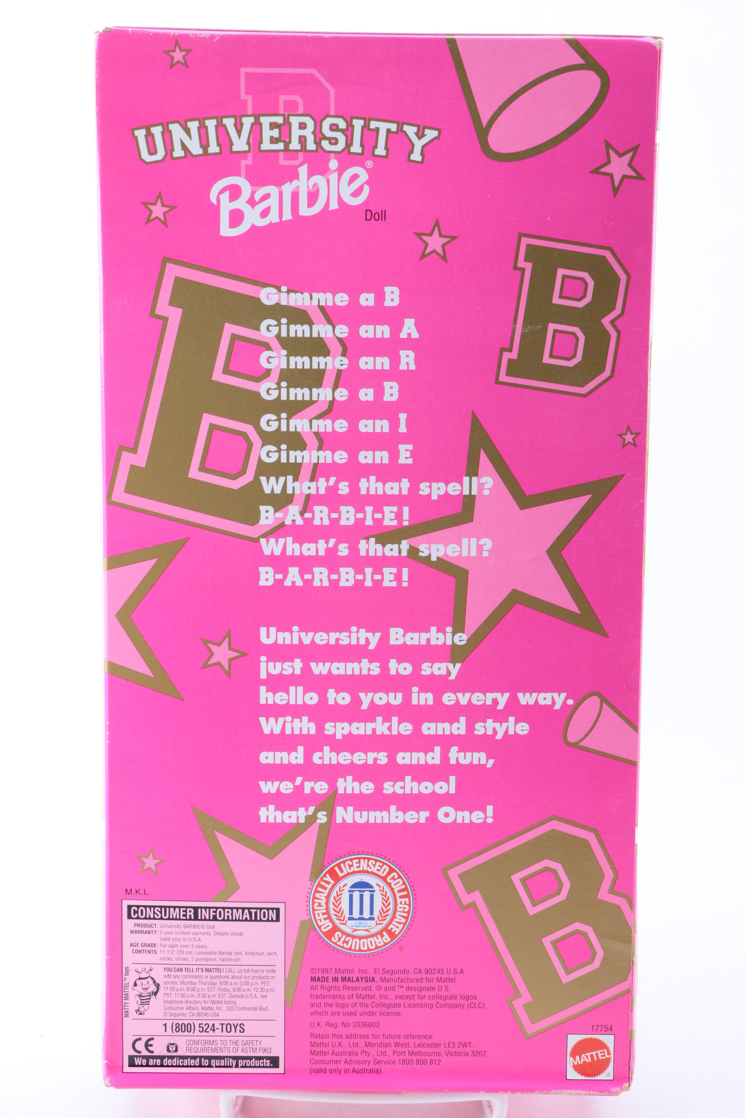 Sports and Leisure Barbie Dolls