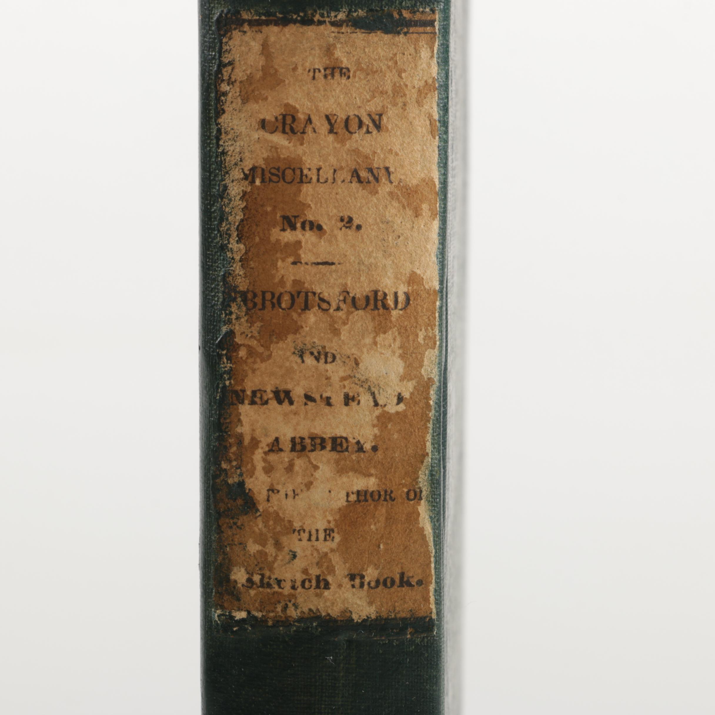 1835 "Abbotsford and Newstead Abbey" by Washington Irving