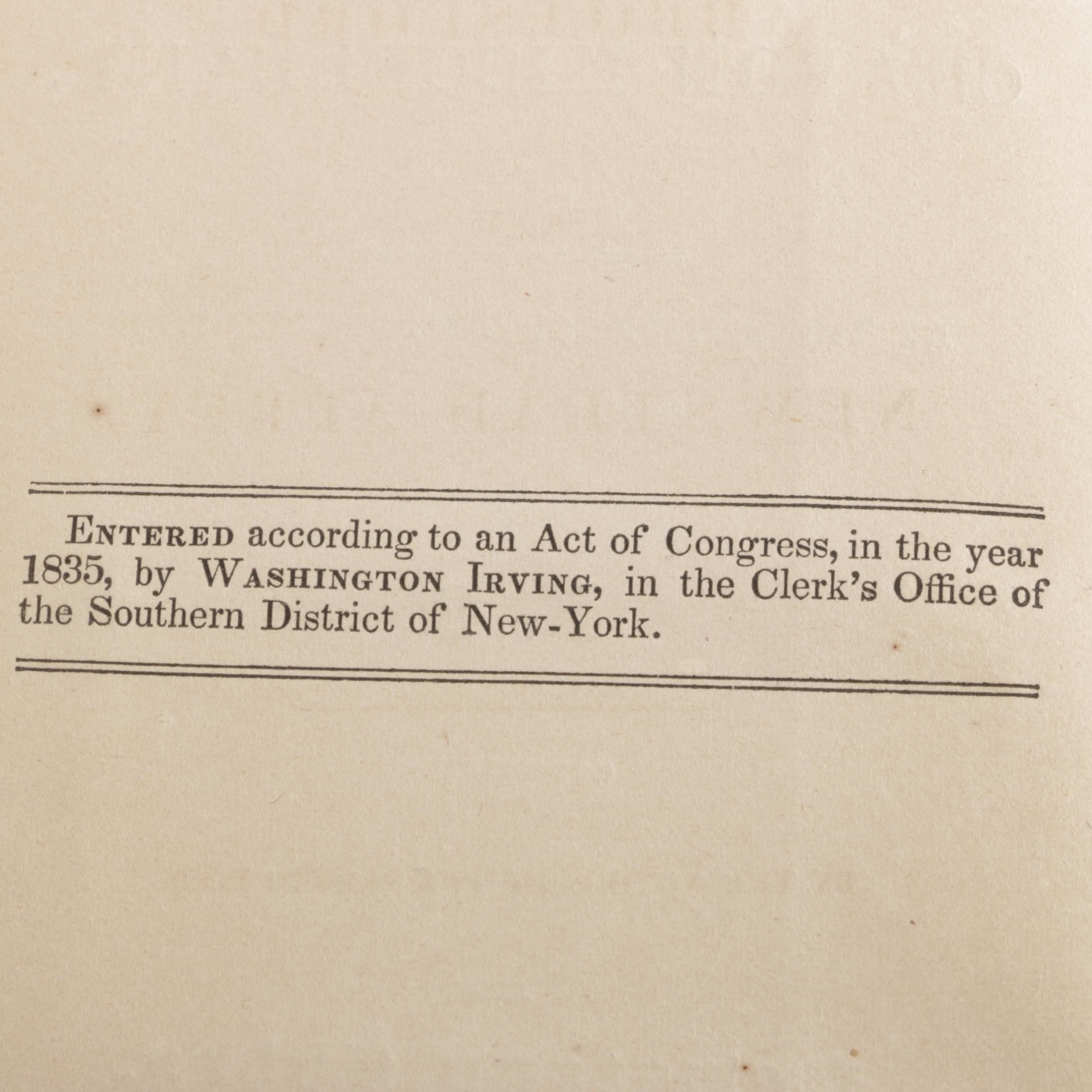 1835 "Abbotsford and Newstead Abbey" by Washington Irving