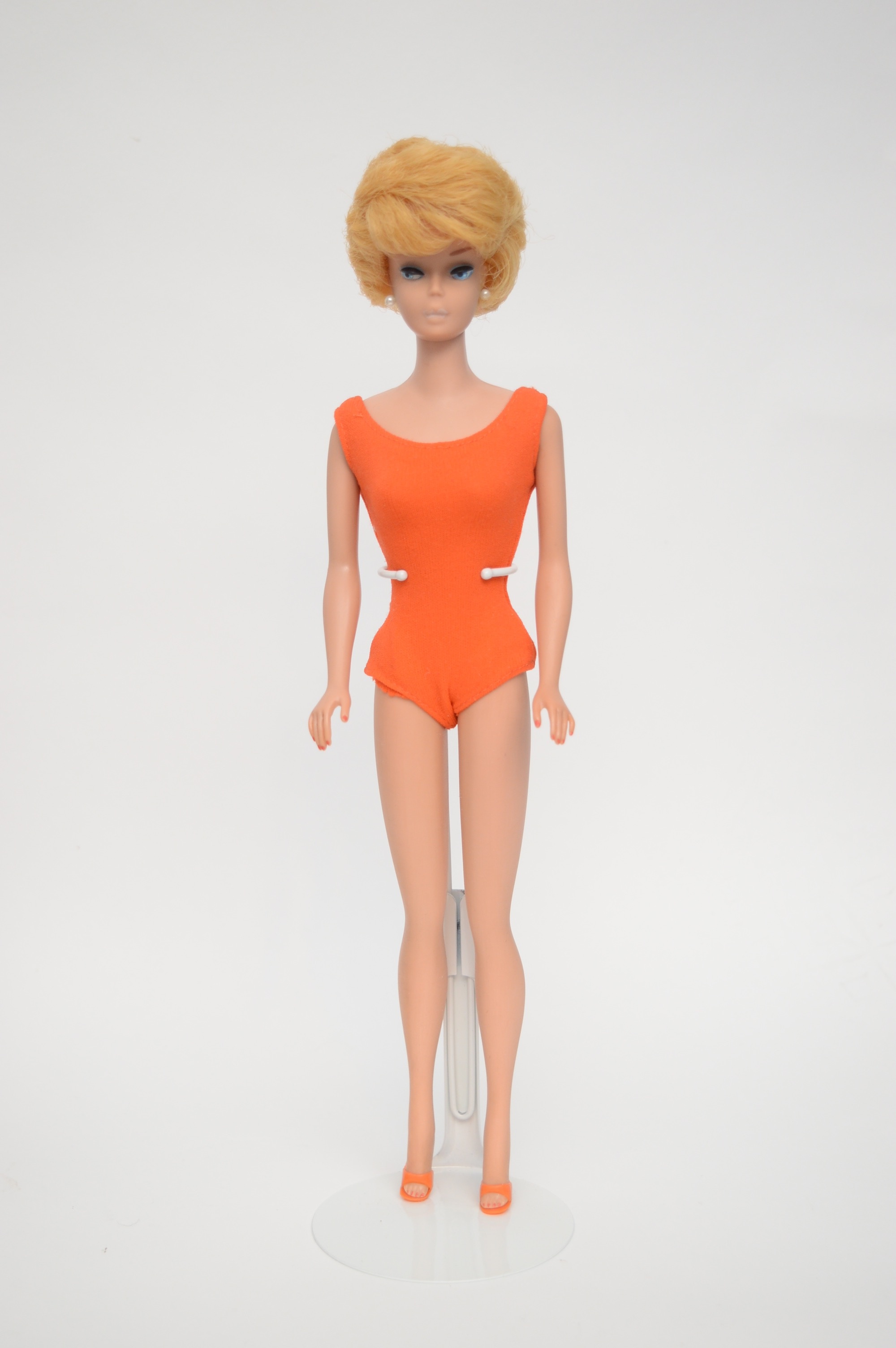 Midge and Two Barbies Circa 1960s with Carrying Case and  Accessories