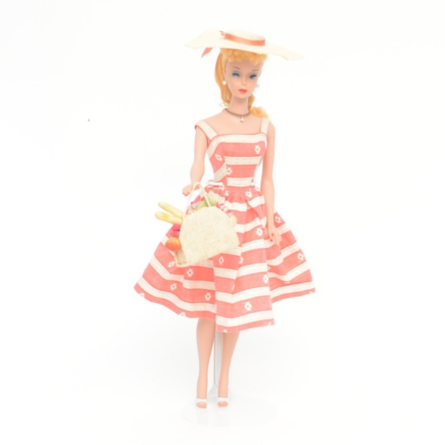 Barbie in Suburban Shopper Outfit Circa 1960s