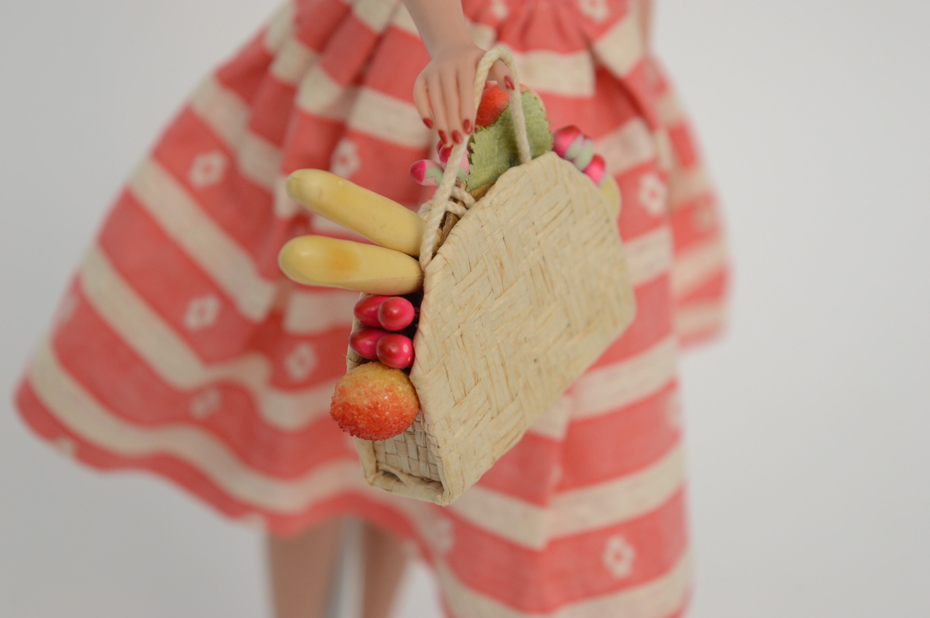 Barbie in Suburban Shopper Outfit Circa 1960s