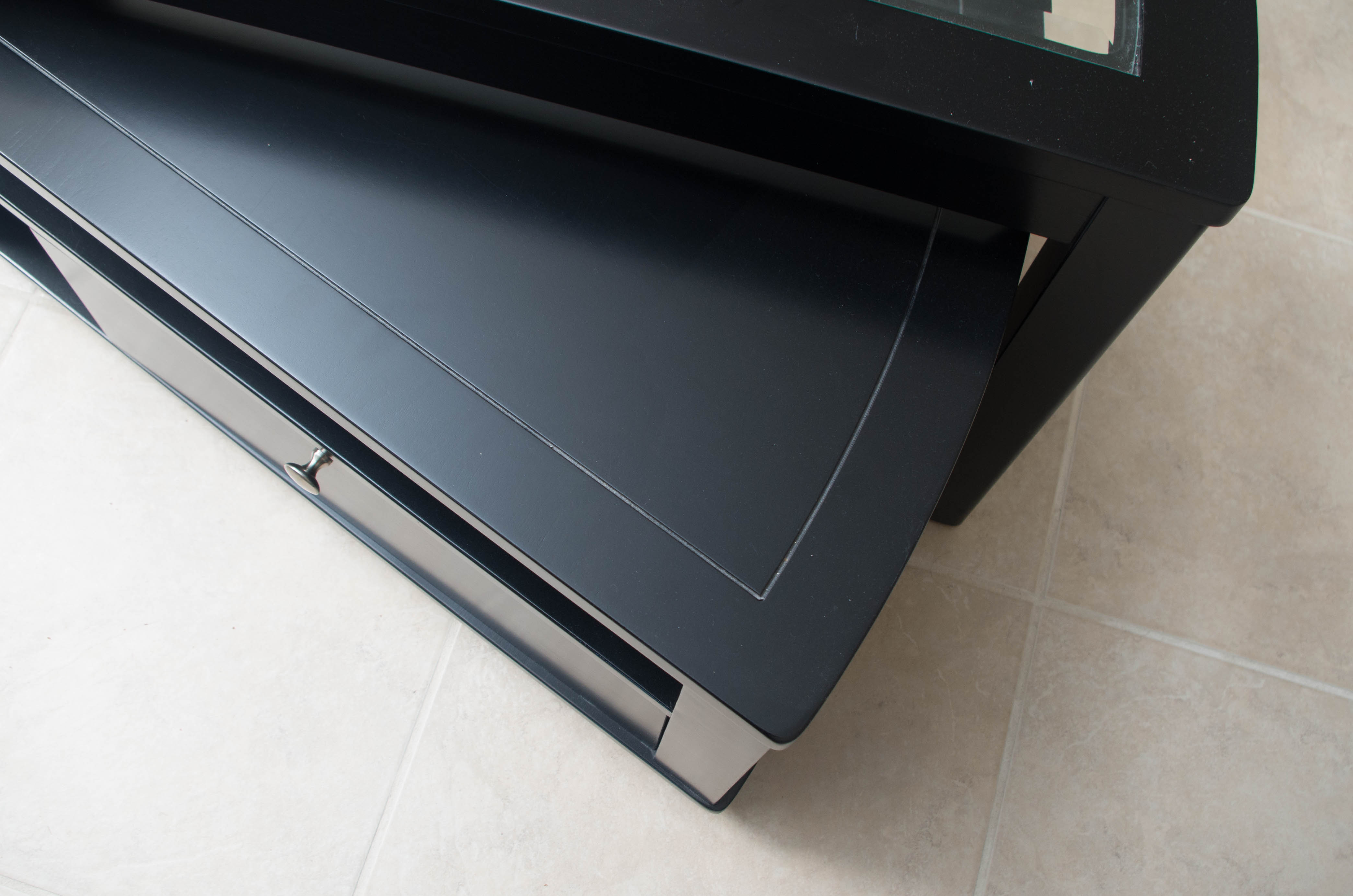 Modernist Expandable Wedge Coffee Table