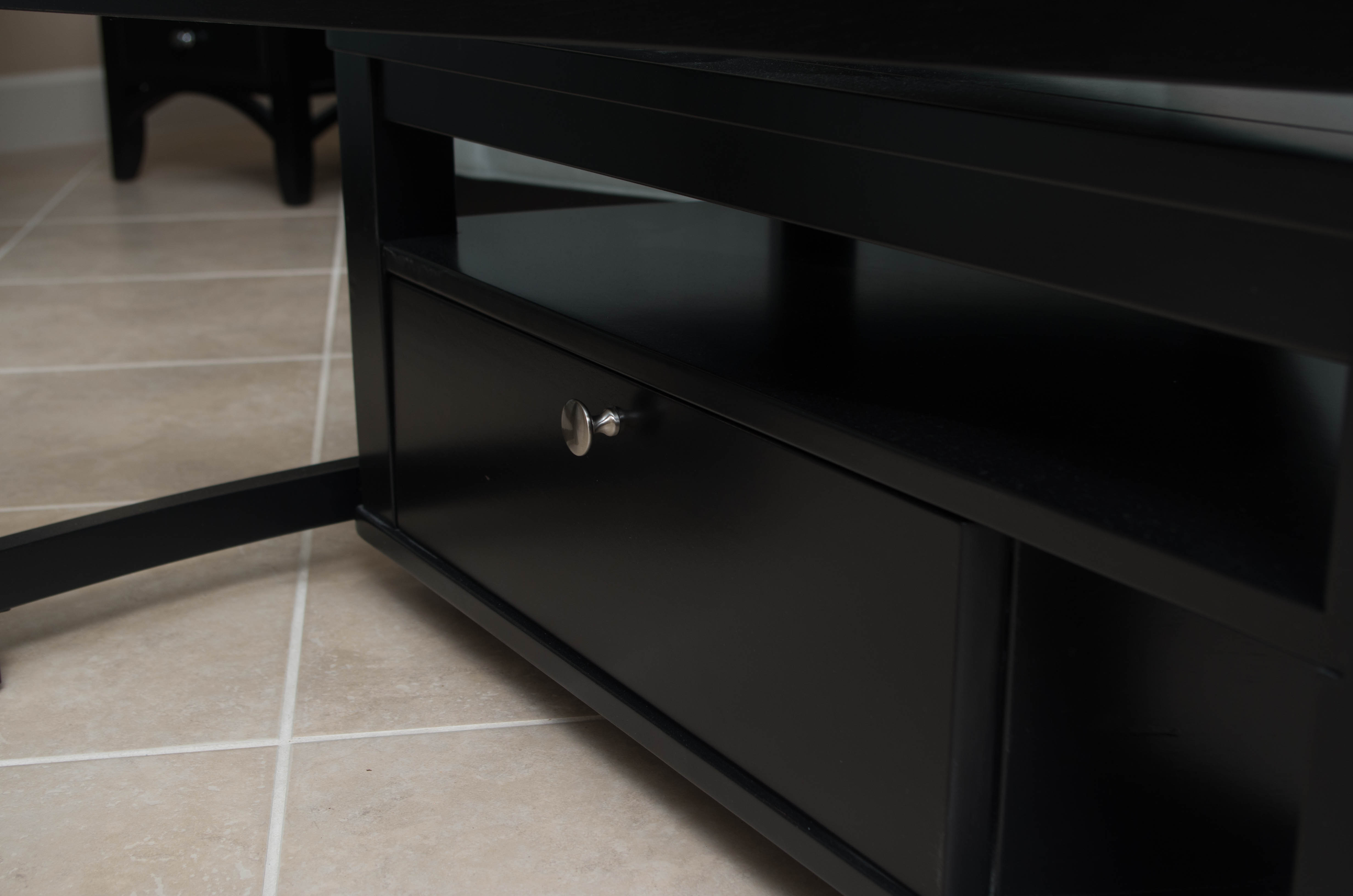 Modernist Expandable Wedge Coffee Table