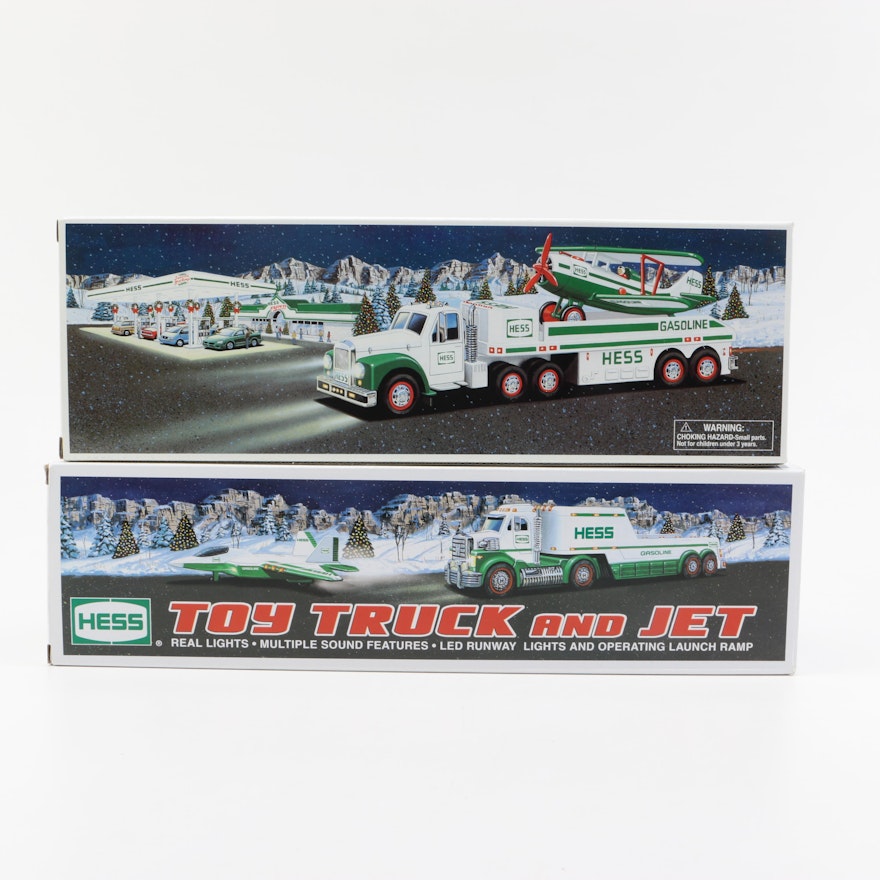 Pair of Hess Trucks