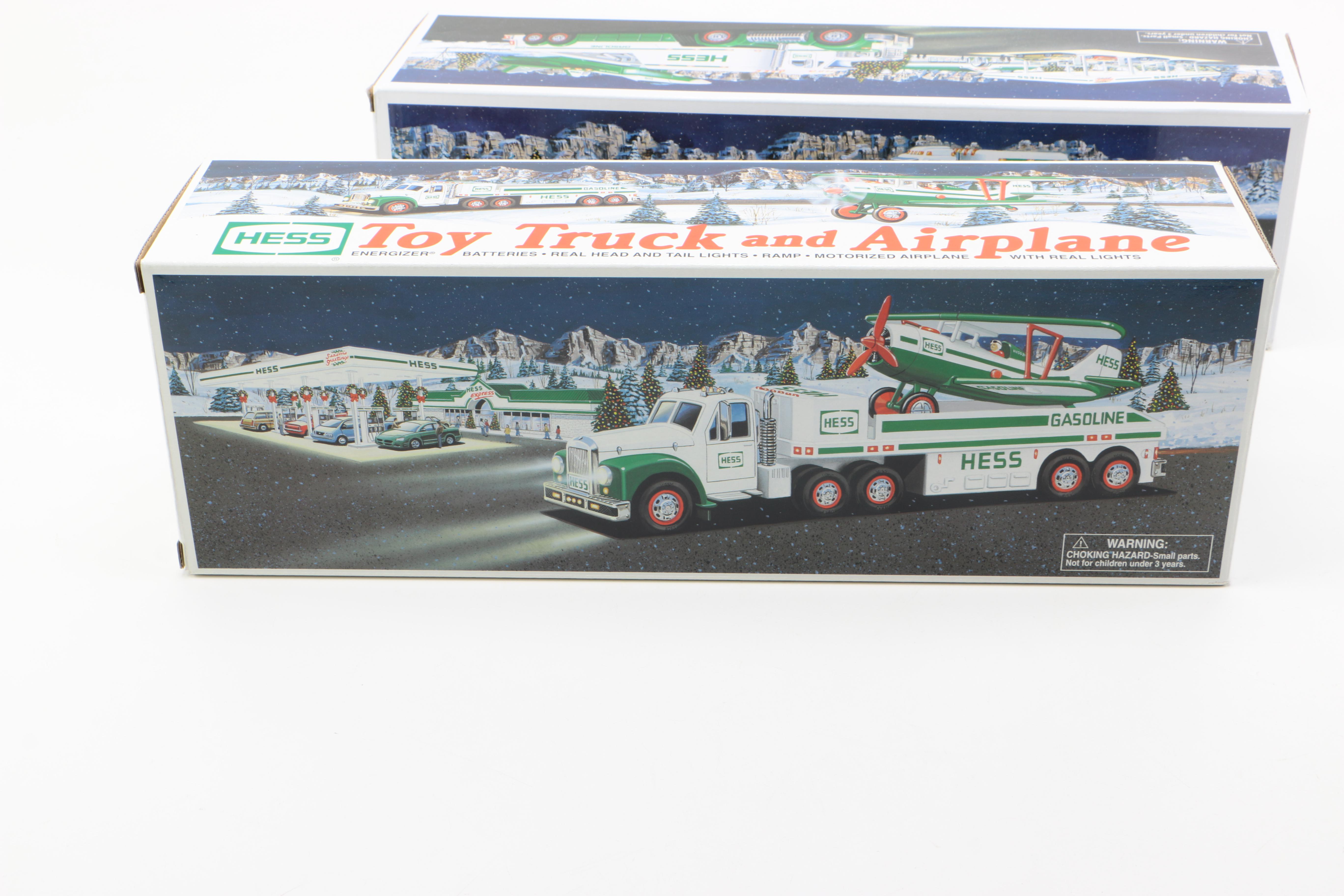 Pair of Hess Trucks