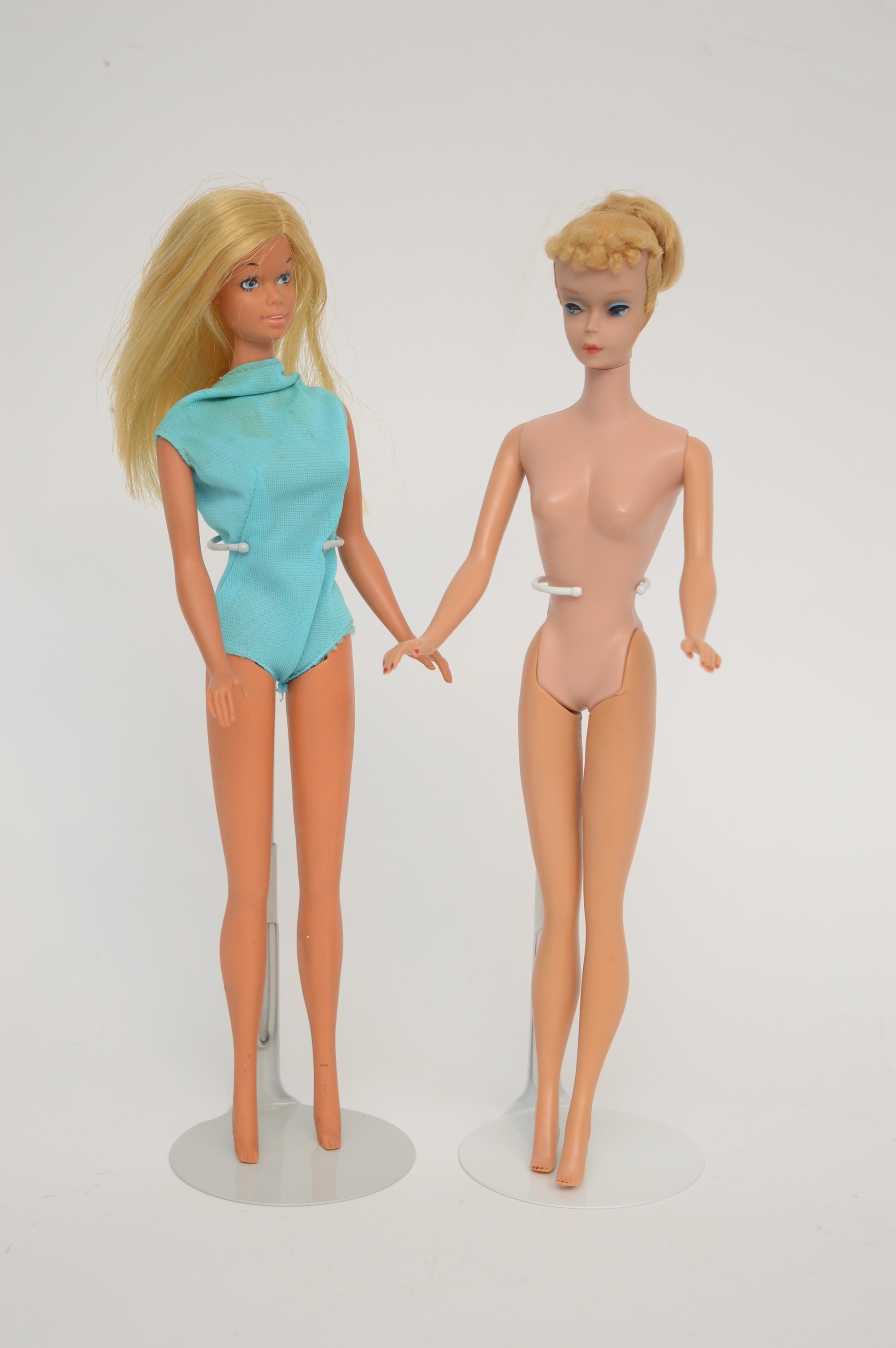 Vintage Barbie Number 4 with Number 5 Body and Malibu Barbie
