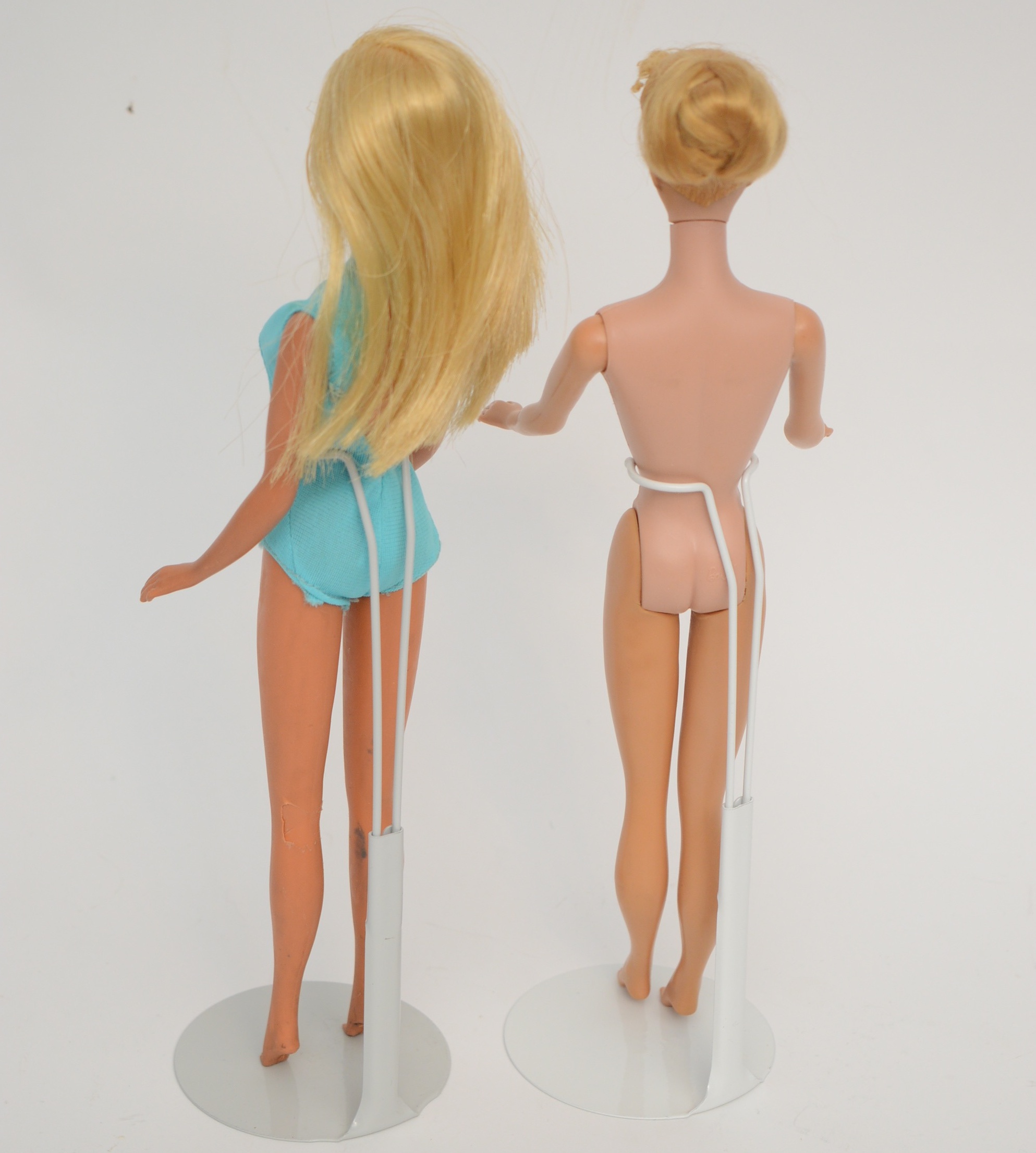 Vintage Barbie Number 4 with Number 5 Body and Malibu Barbie