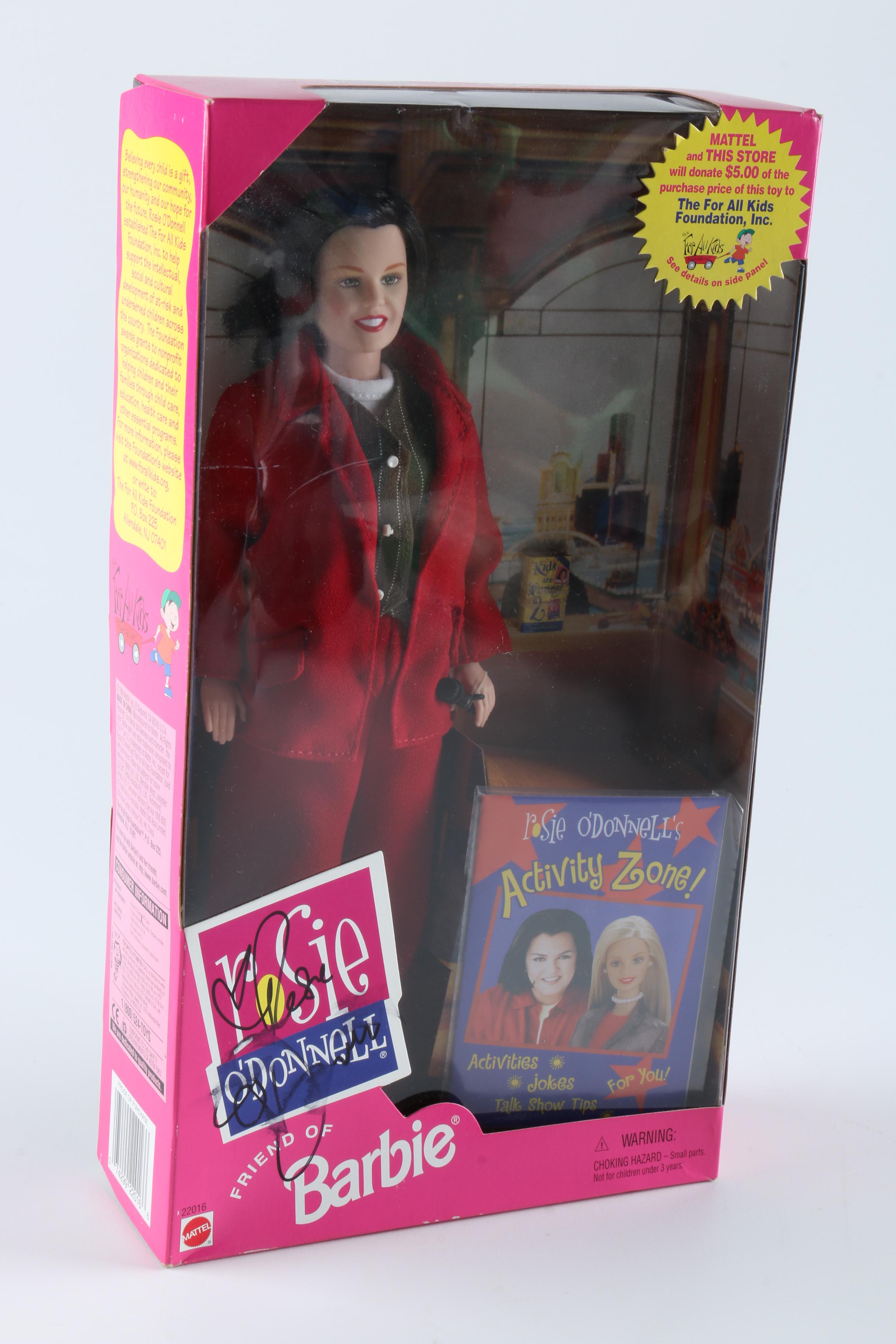 Signed Rosie O'Donnell Dolls And T-Shirt