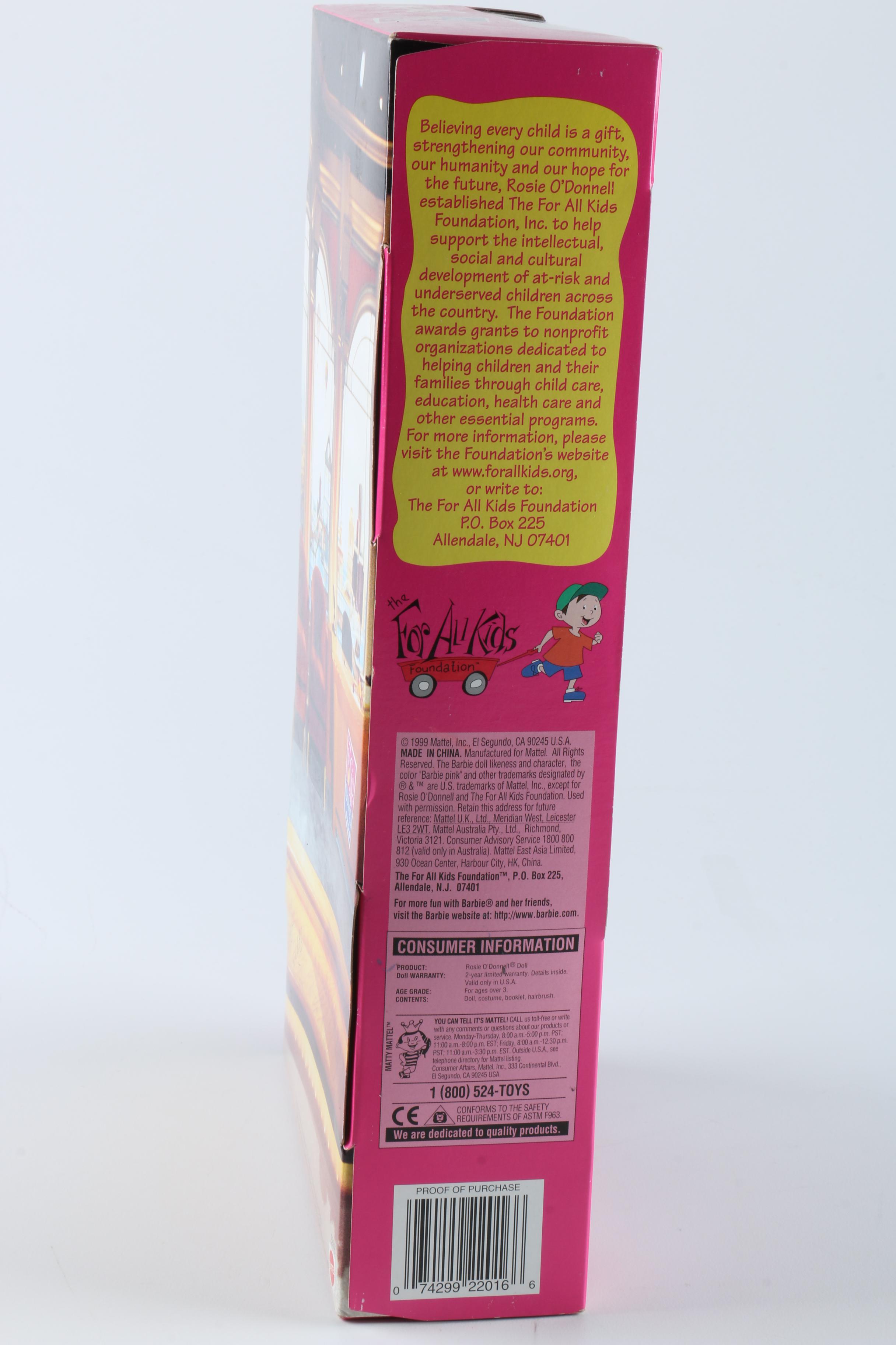 Signed Rosie O'Donnell Dolls And T-Shirt