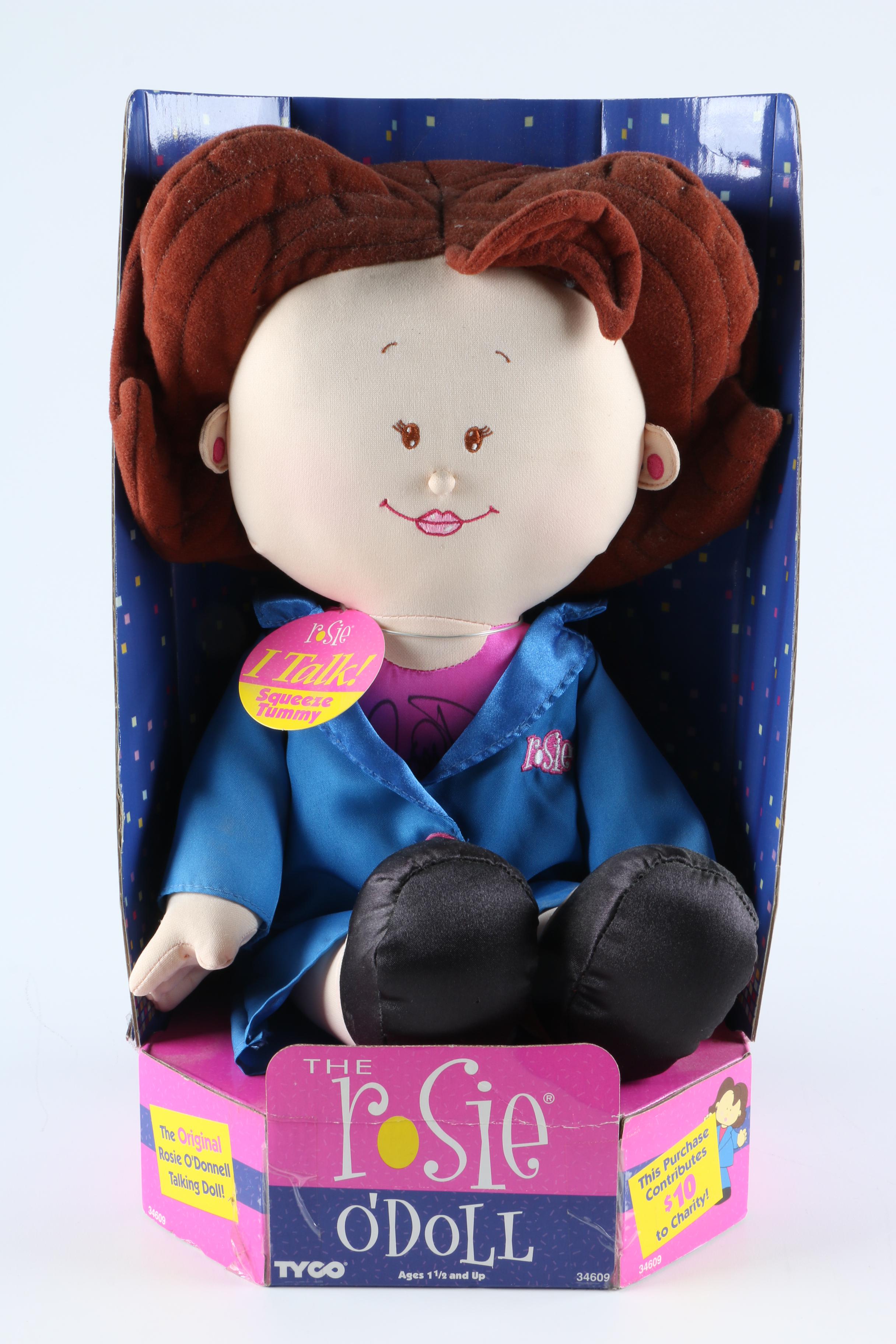 Signed Rosie O'Donnell Dolls And T-Shirt