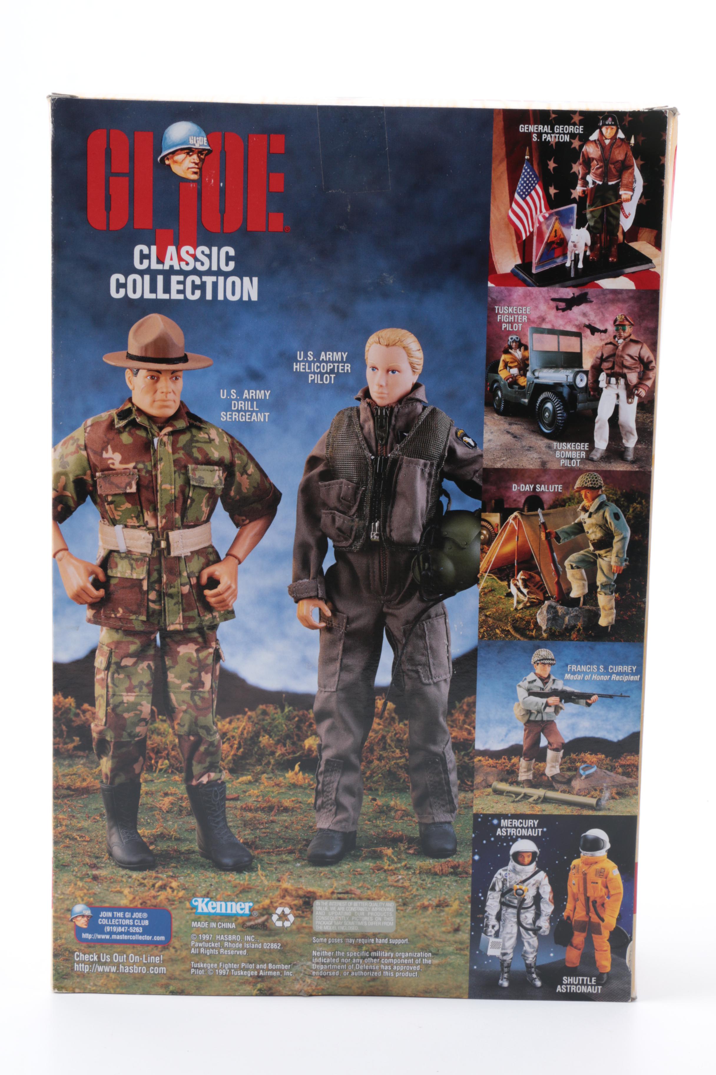 Collectible Military Themed Dolls Including G.I. Joe